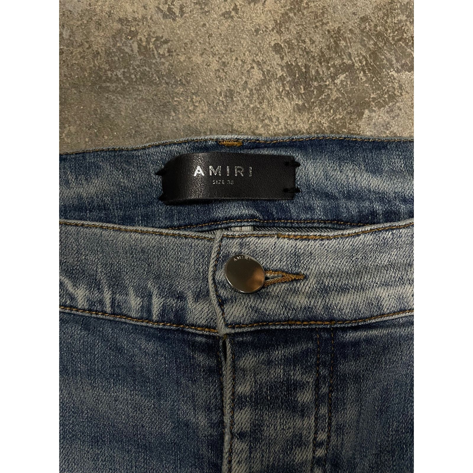 Amiri Amiri Thrasher Patch Light Wash Multi 38 Used Size US 38 / EU 54 - 3 Thumbnail