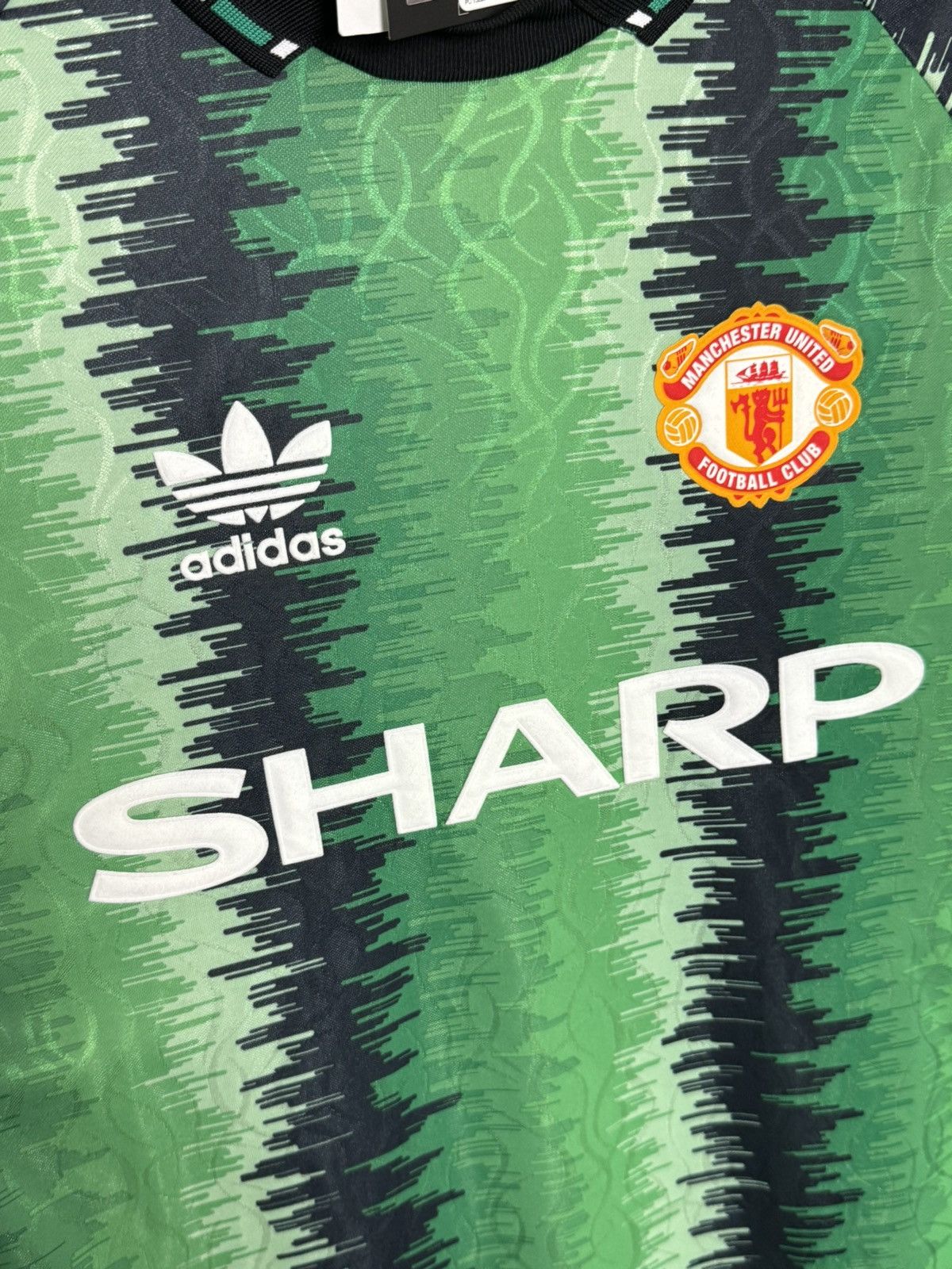 Adidas Adidas Originals Manchester United 90/92 Goalkeeper Jersey Size US M / EU 48-50 / 2 - 3 Thumbnail