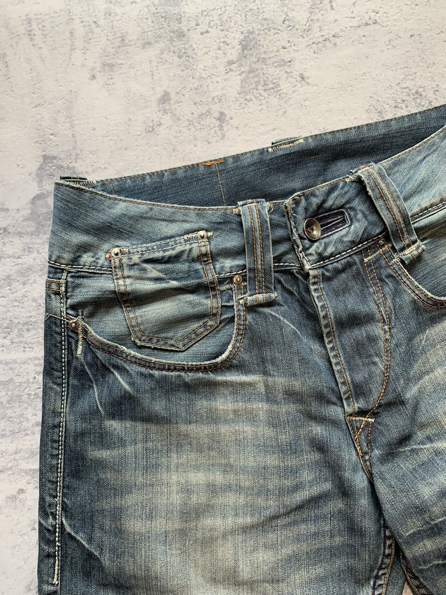 Ed Hardy Vintage Ed Hardy Jeans by Christian Audigier Denim Pants Y2K Size US 34 / EU 50 - 11 Thumbnail