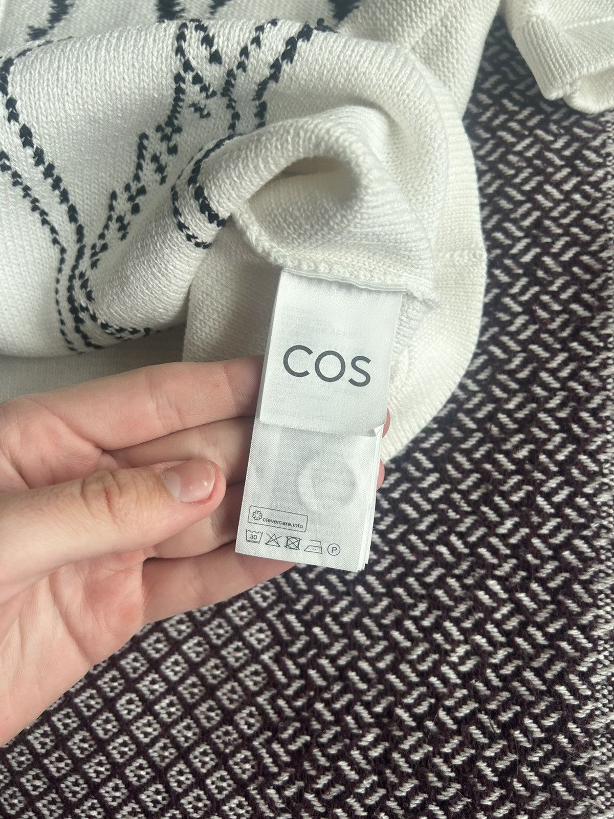 Cos COS Old Money Style Polo T-shirt Mens Relaxed Fit Size S / M Size US M / EU 48-50 / 2 - 7 Thumbnail
