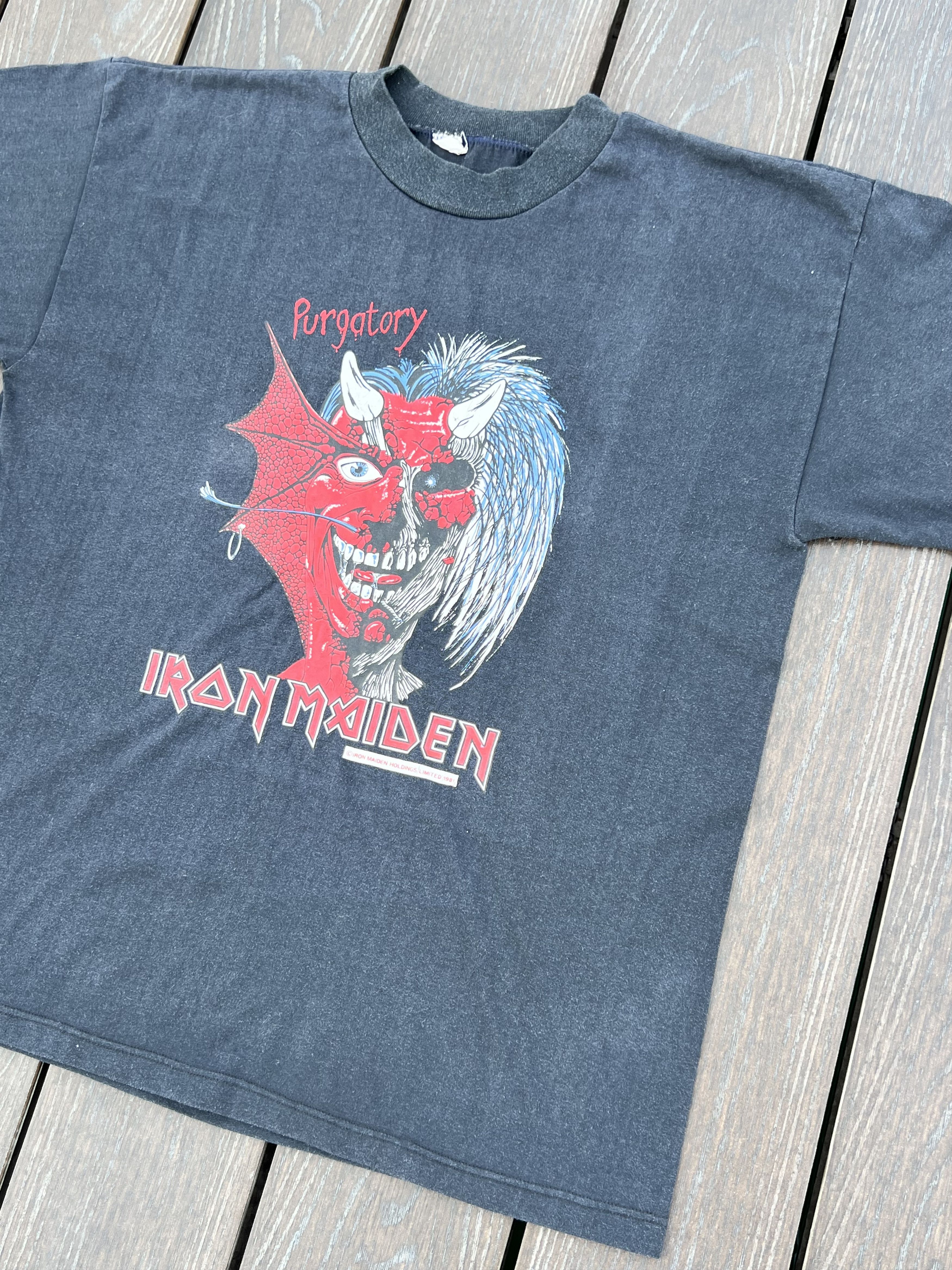 Iron Maiden T-shirt Iron Maiden Purgatory 1981 Size US M / EU 48-50 / 2 - 4 Thumbnail