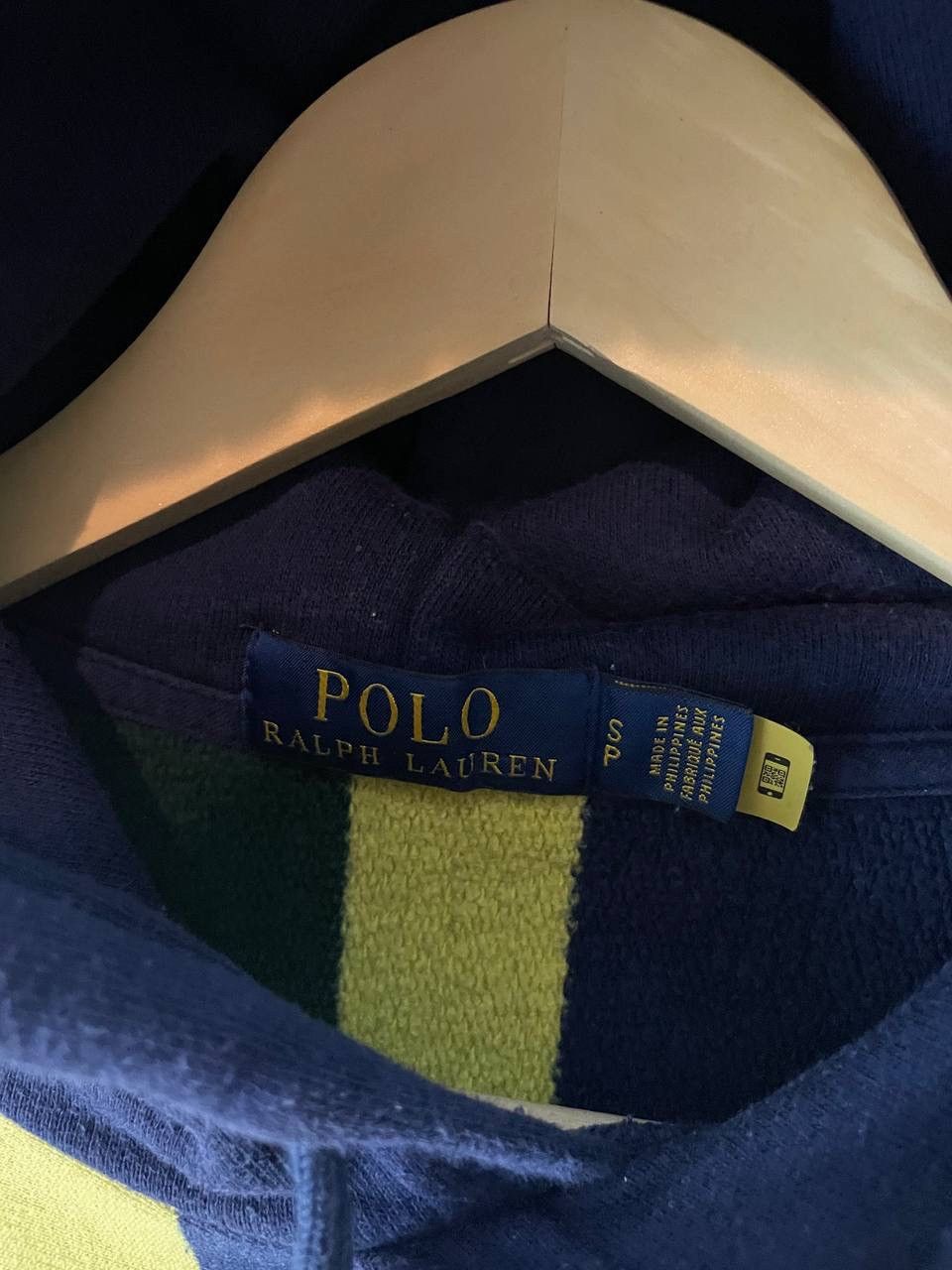 Polo Ralph Lauren × Ralph Lauren × Vintage Polo Ralph Lauren Vintage Chief Keef Logo Hoodie Size US S / EU 44-46 / 1 - 6 Thumbnail