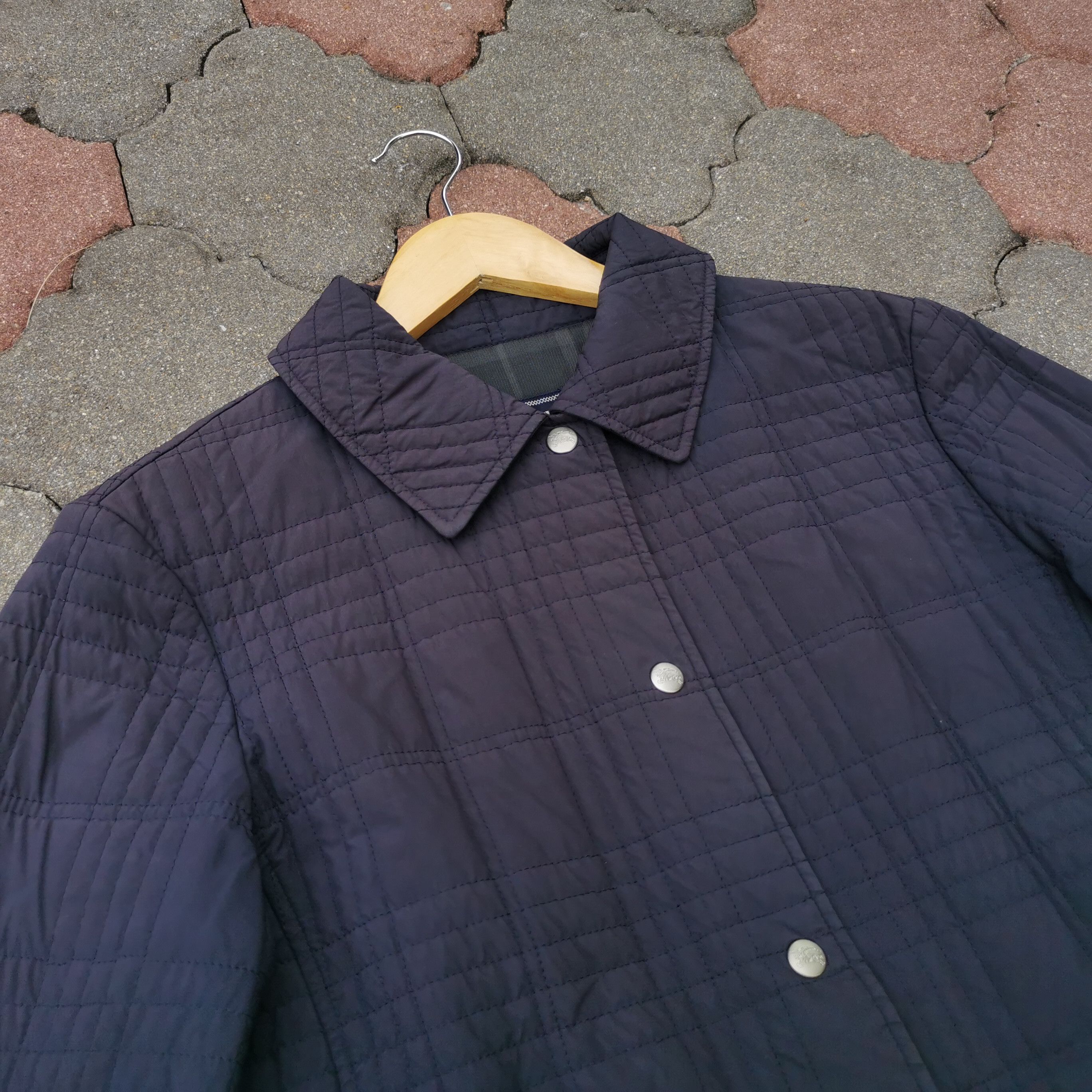 Burberry Vintage Burberry Button Jacket Size US S / EU 44-46 / 1 - 2 Thumbnail