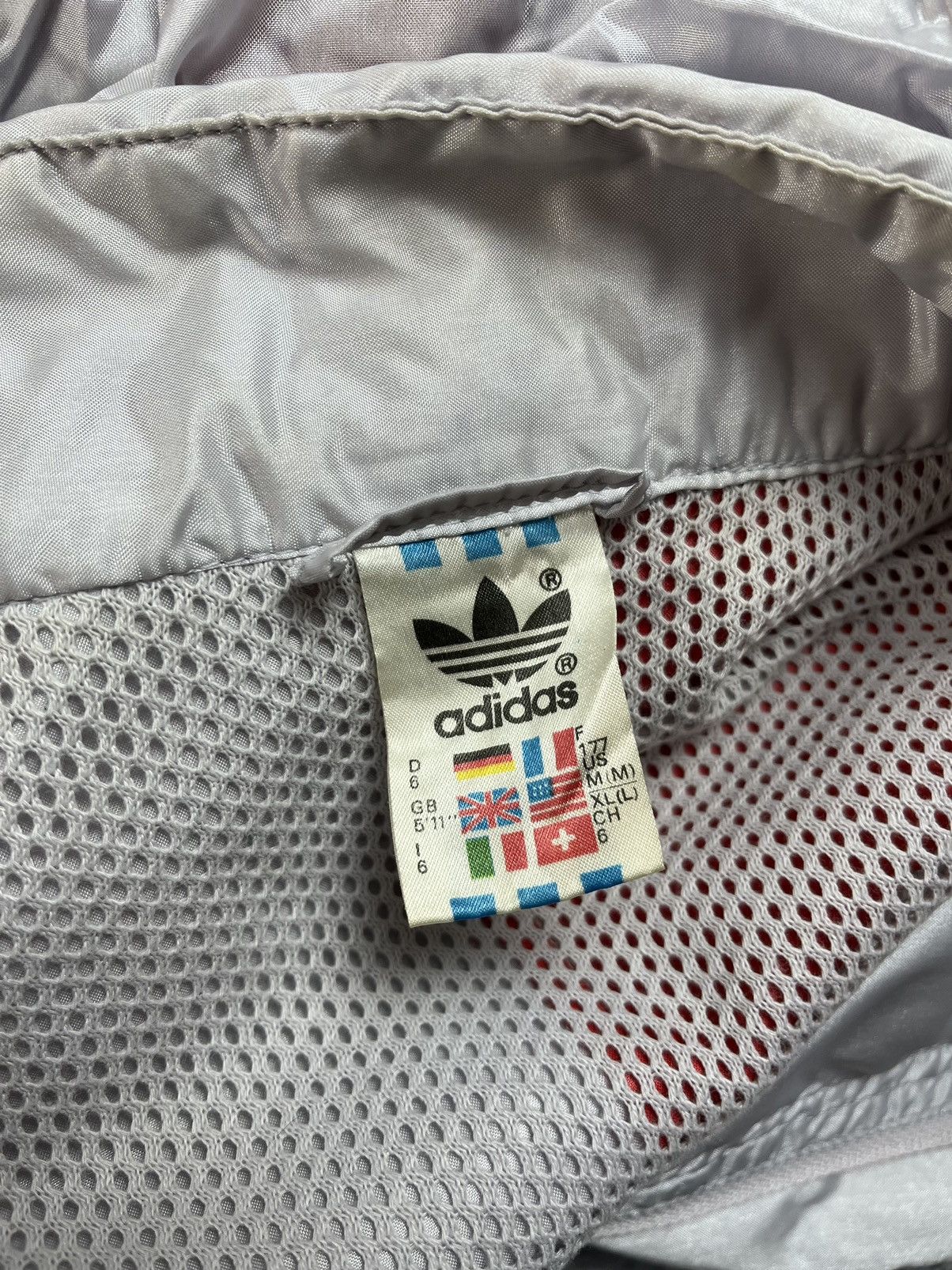 Adidas Vintage 90’s Adidas full zip track jacket Size US L / EU 52-54 / 3 - 14 Thumbnail