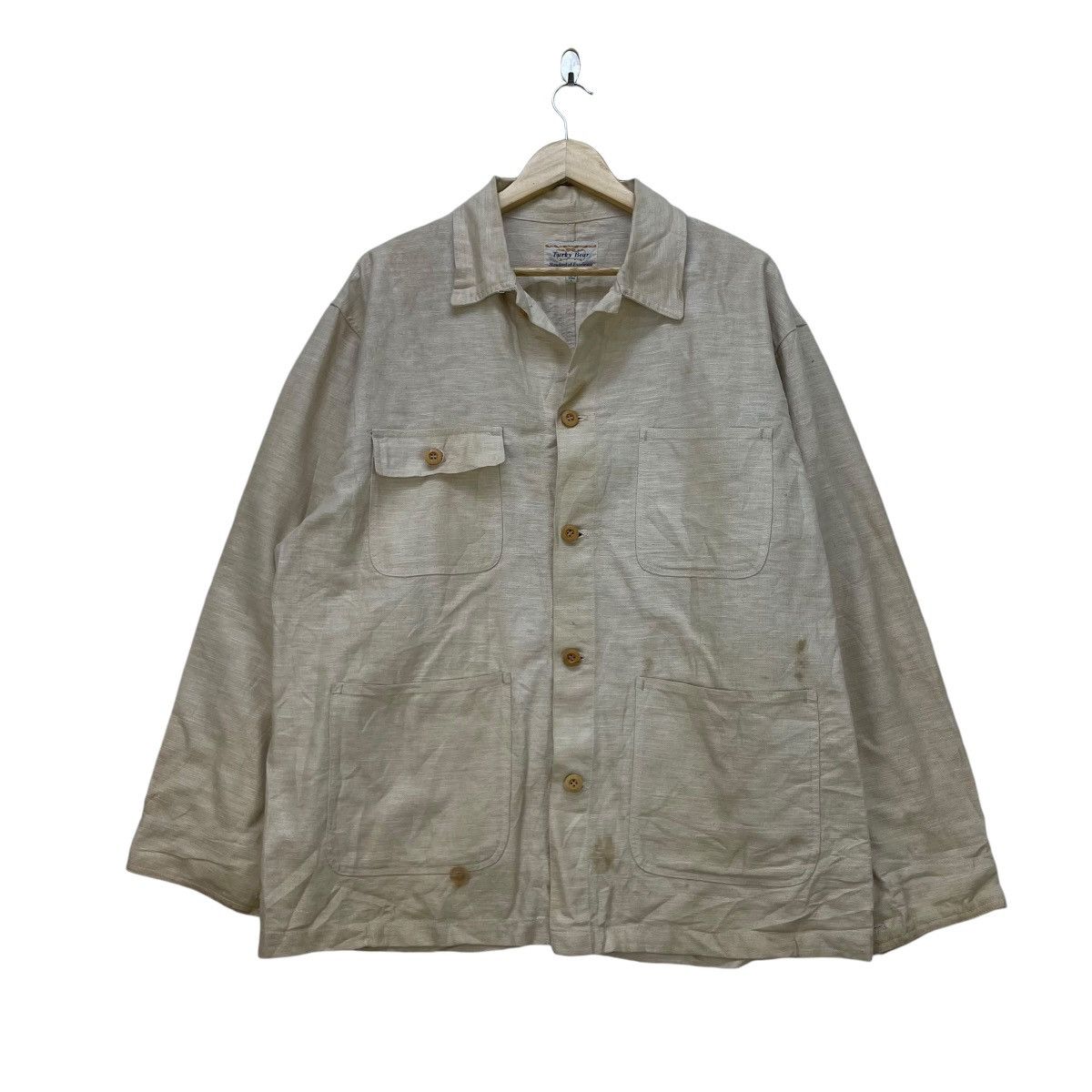 Japanese Brand 🗣️Turkey Bear Linen Jacket Size US M / EU 48-50 / 2 - 1 Thumbnail