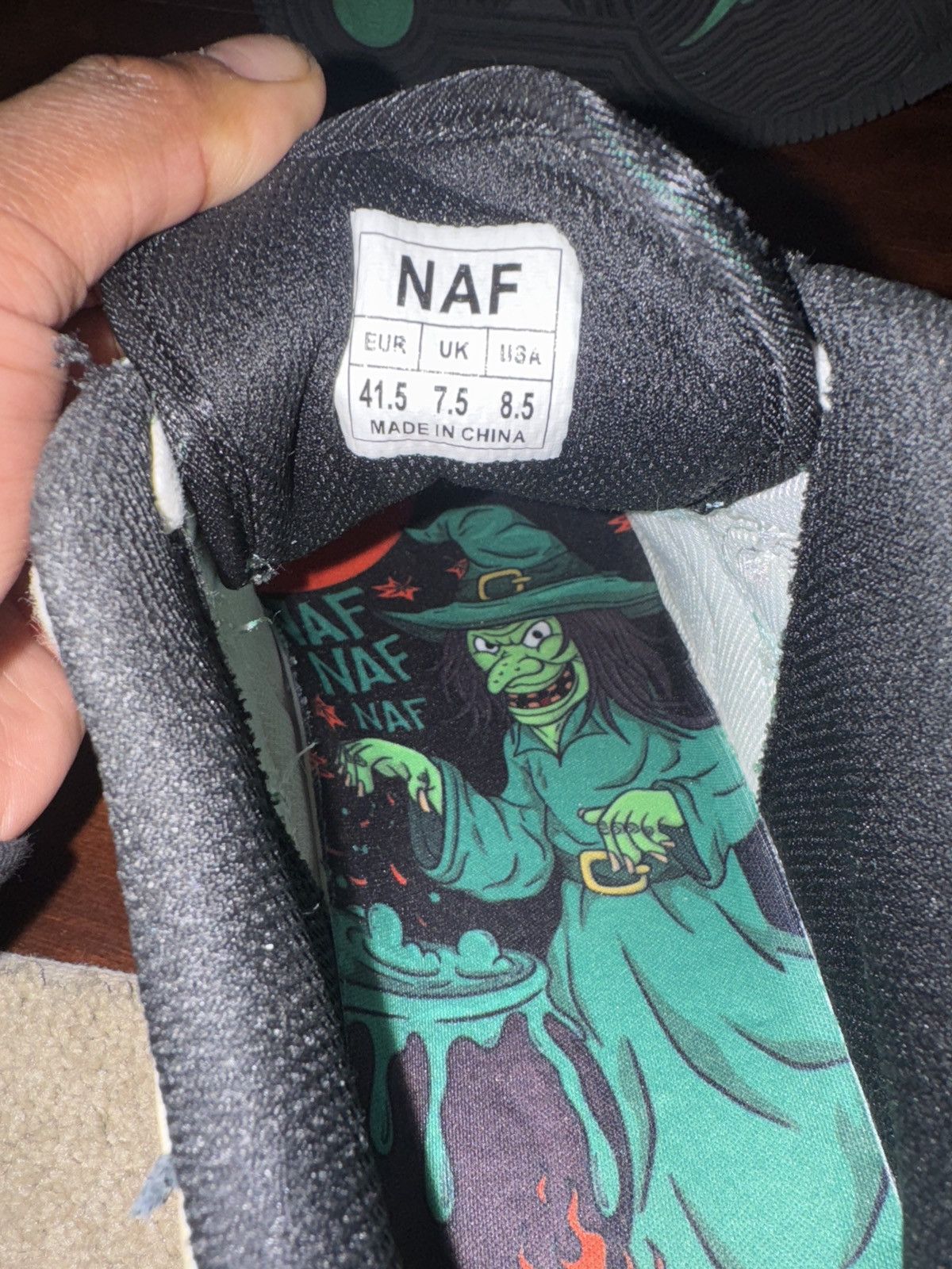 Other NAF Custom size 8.5 Size US 8.5 / EU 41-42 - 9 Thumbnail