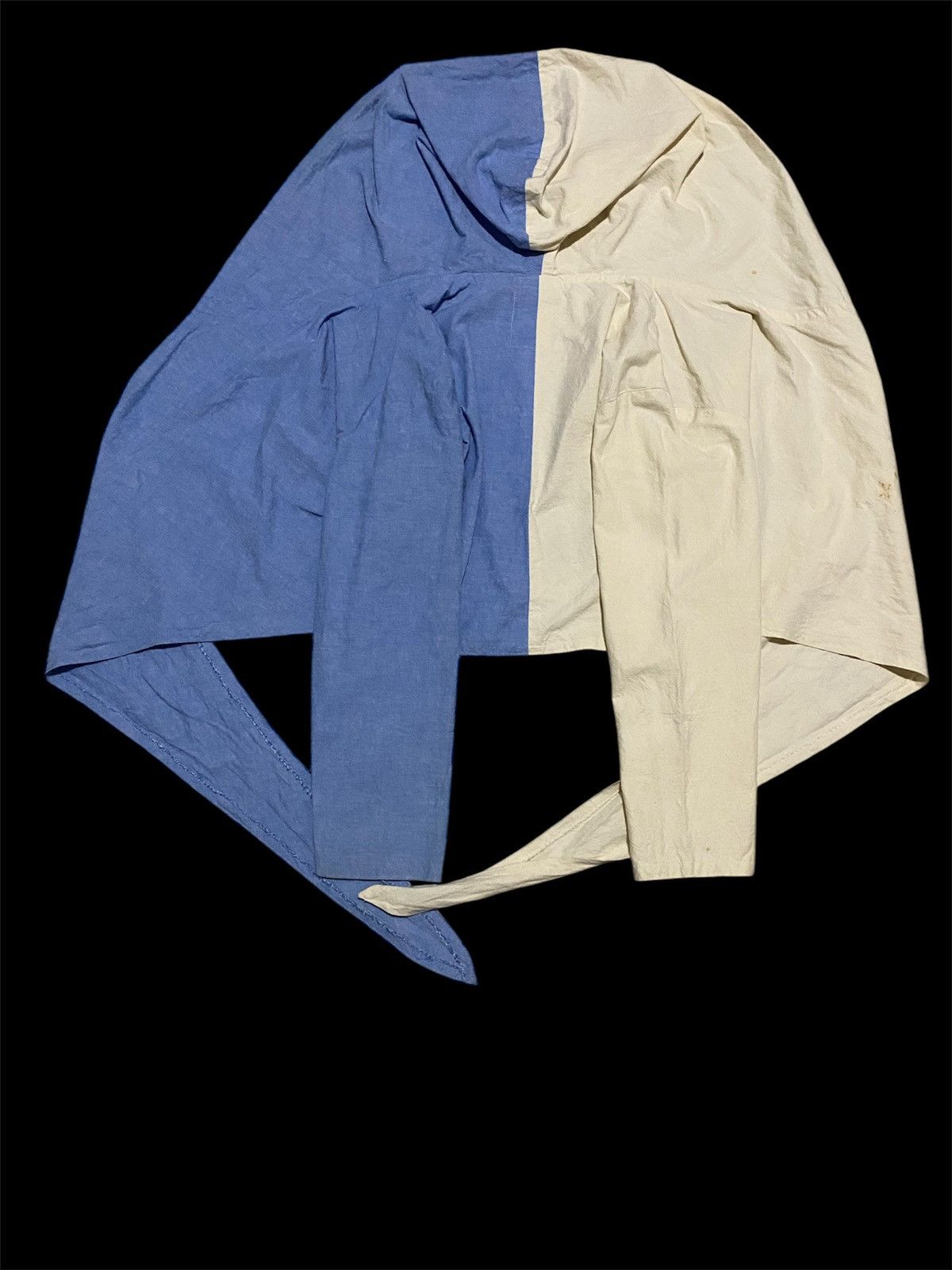 45rpm × If Six Was Nine × Le Grande Bleu (L.G.B.) Rare! Unstructured 45RPM Two Tone Hoodie Jacket Size US S / EU 44-46 / 1 - 3 Thumbnail