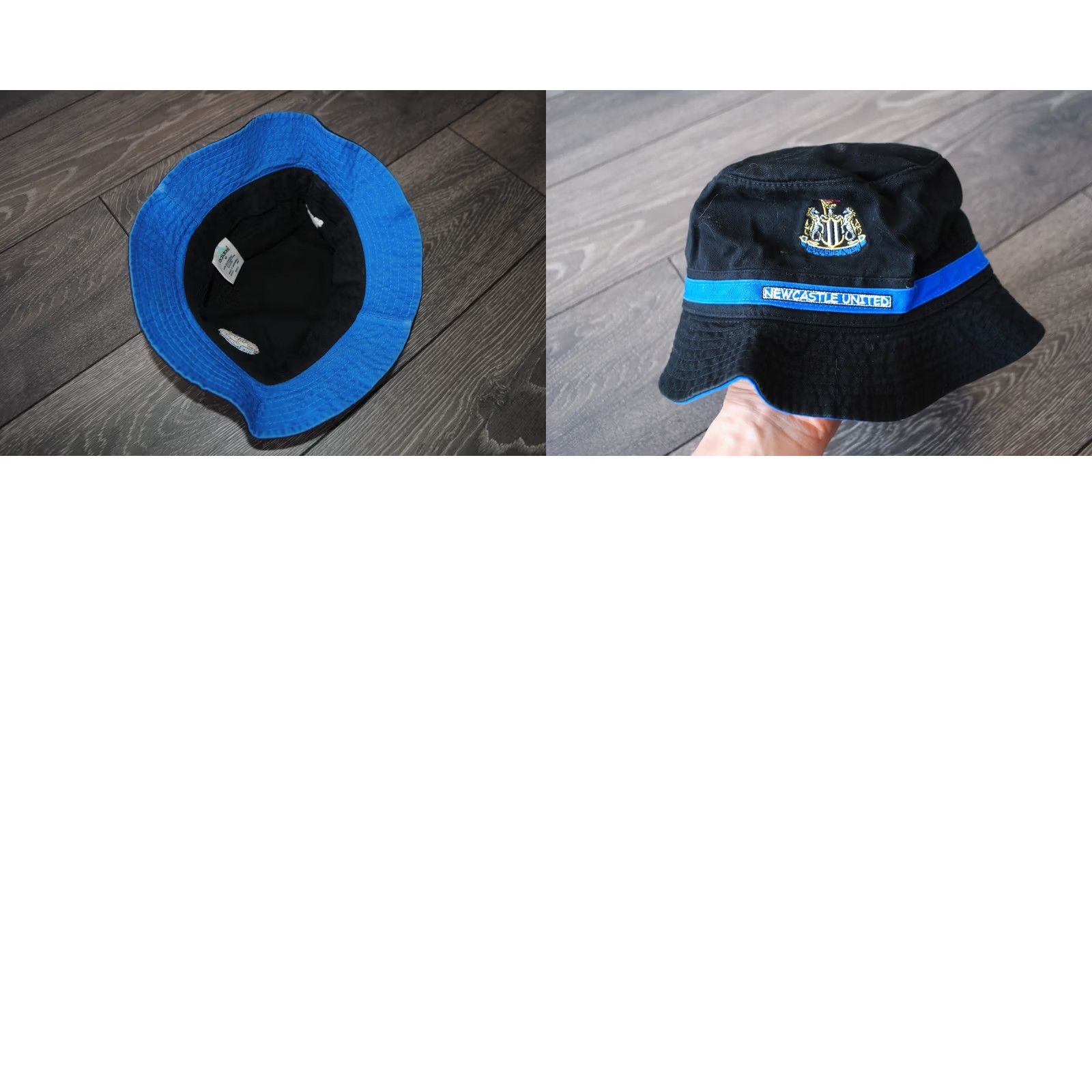 Adidas VINTAGE Adidas Newcastle United FC Bucket Hat Black Medium Sized Adult Mens OFFICIAL ADIDAS 2000S Holiday? Size ONE SIZE - 8 Thumbnail