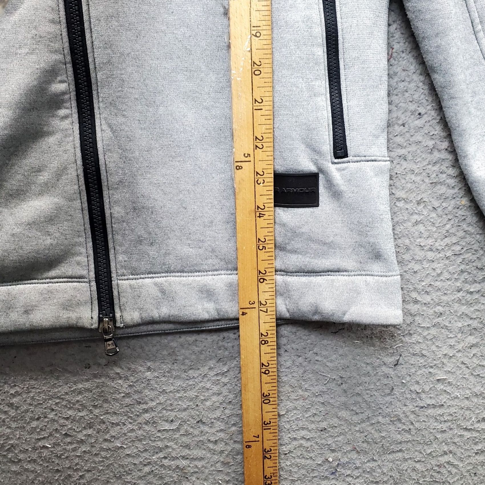 Under Armour Under Armour Mens Hoodie Small Multicolor Fitted ColdGear Lined Full Zip Sweatshirt Size US S / EU 44-46 / 1 - 3 Thumbnail