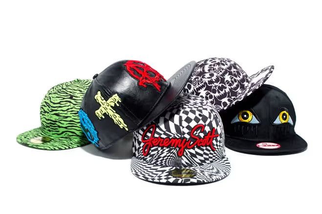 Jeremy Scott 2013 Jeremy Scott New Era Green Tiger Stripe Hat Size 8 Size ONE SIZE - 14 Thumbnail
