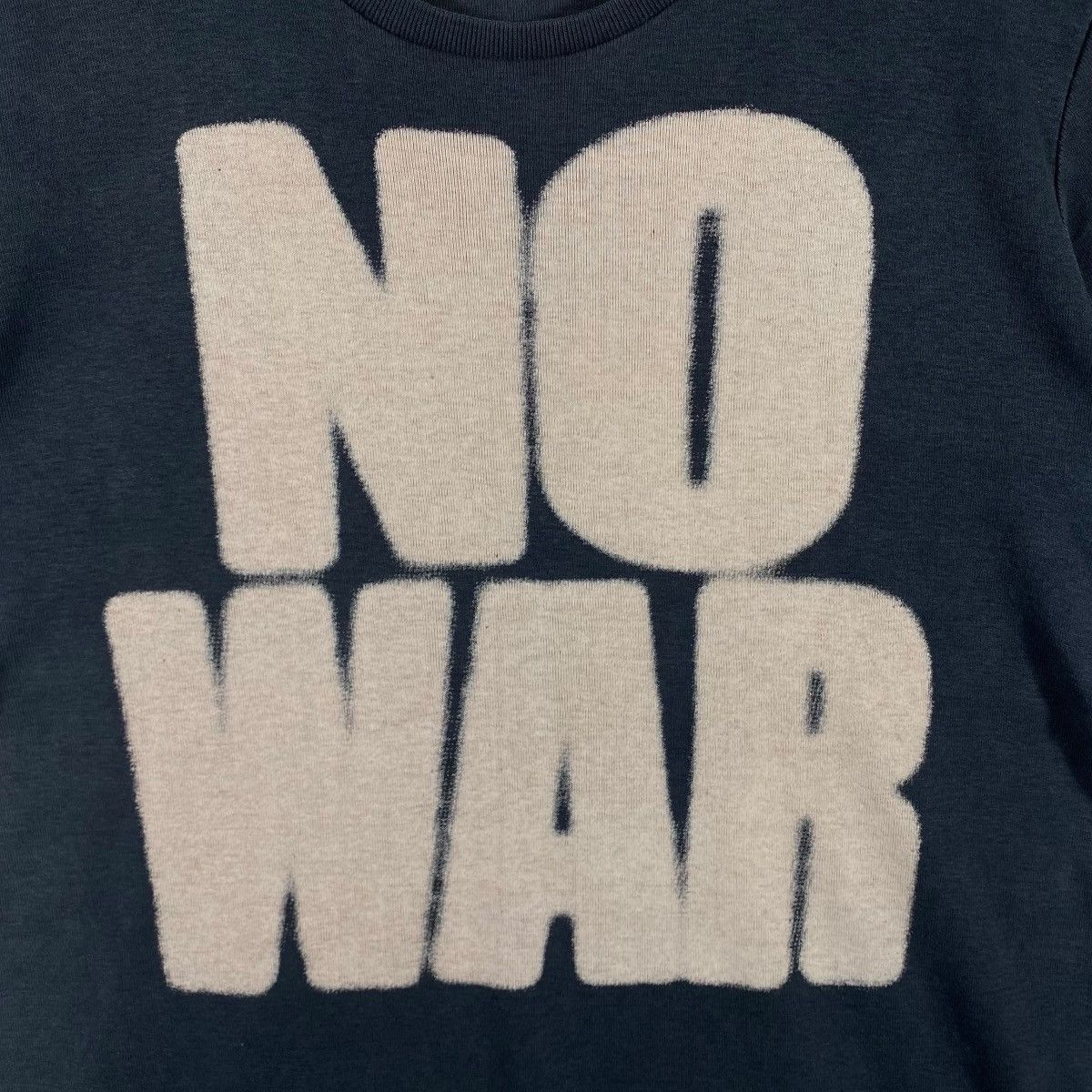 Japanese Brand Japanese Brand Lucy NO WAR Graphic Tee Shirt Medium Size Size US M / EU 48-50 / 2 - 2 Thumbnail