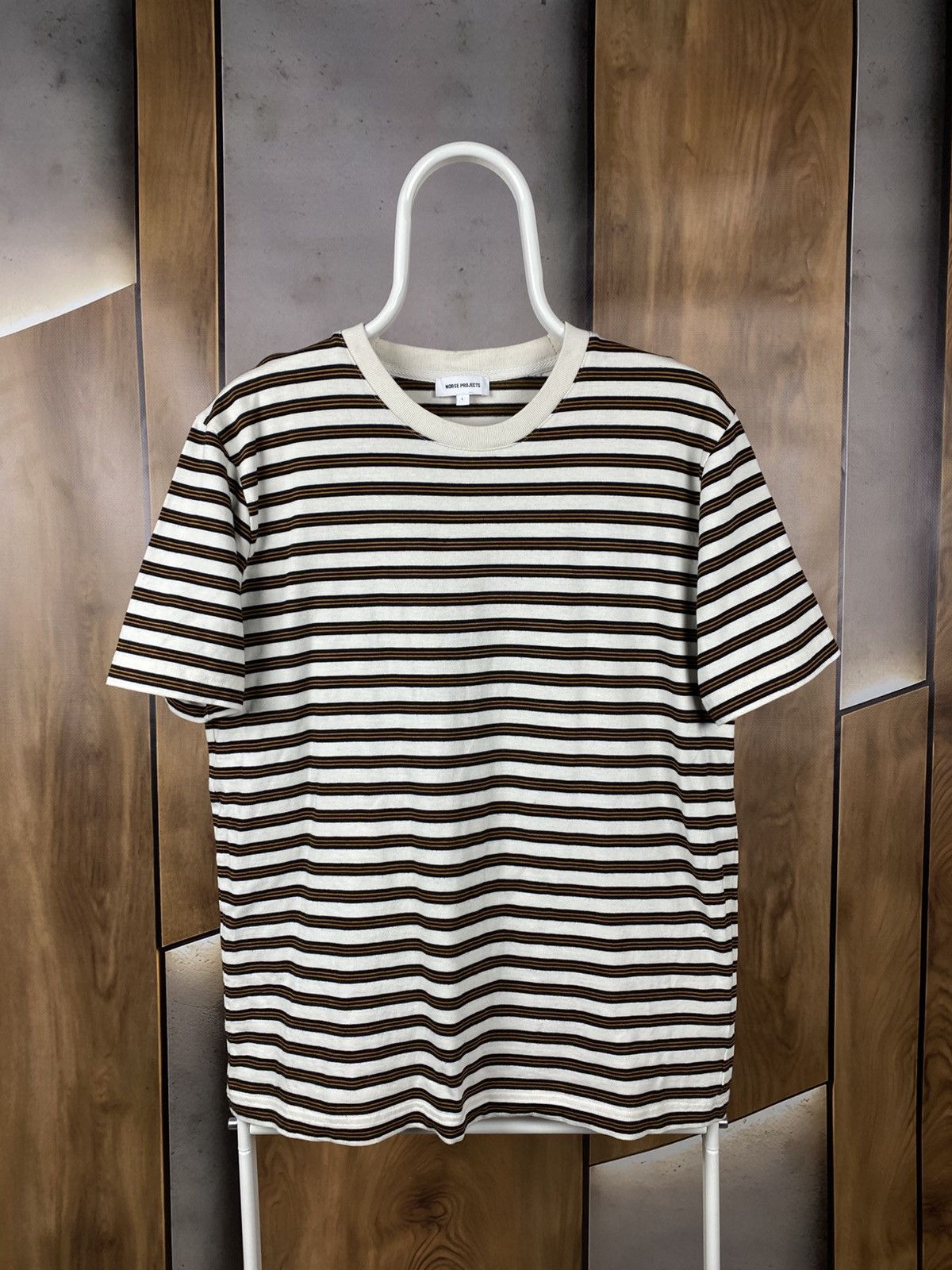 Norse Projects 🔥T-Shirt Norse Projects Striped Tee🔥 Size US L / EU 52-54 / 3 - 1 Thumbnail