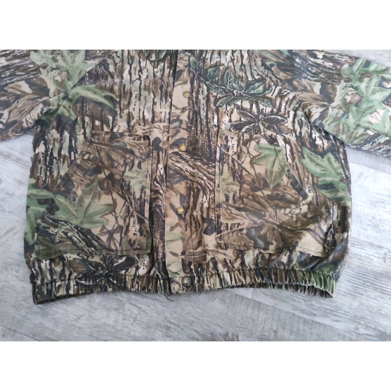 Realtree VINTAGE Liberty Men's Hunting Jacket Ripstop Camouflage US Made Size M Fall Spring Size US M / EU 48-50 / 2 - 4 Thumbnail
