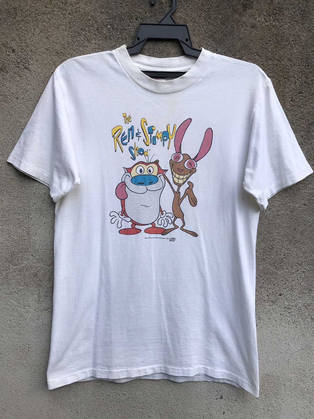 Cartoon Network Vintage The Ren and Stimpy Show T-Shirt 1994 AOP Size US M / EU 48-50 / 2 - 3 Thumbnail