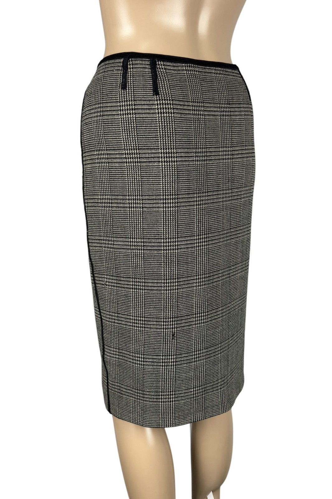 Jean Paul Gaultier Jean Paul Gaultier Wool Glencheck Skirt Vintage UK14 IT46 Size 34" / US 12 / IT 48 - 6 Thumbnail