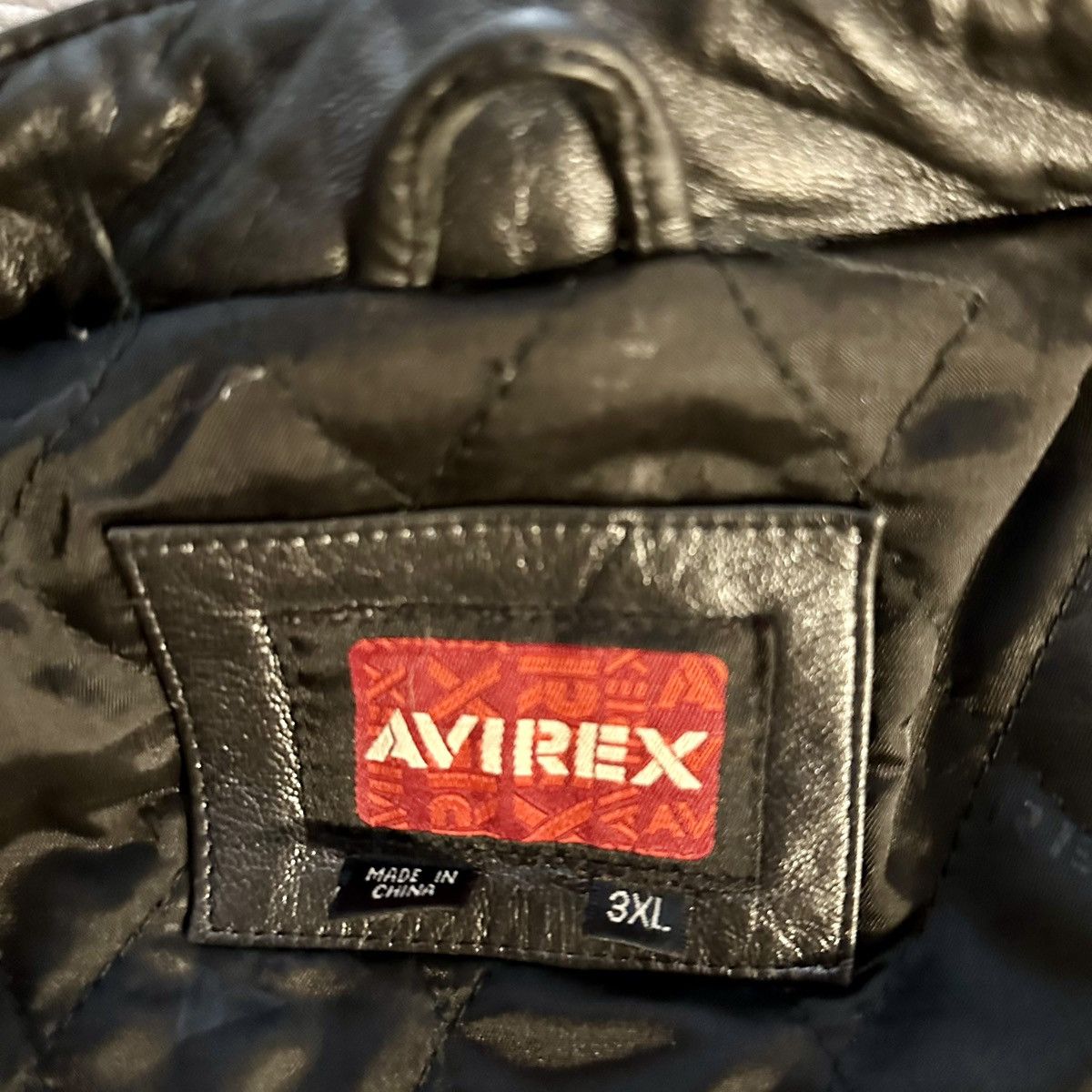 Avirex Vintage Avirex 90’s Supercross Black Spider leather jacket Size US XXL / EU 58 / 5 - 7 Thumbnail