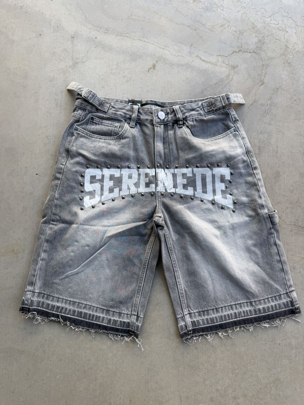 Other Serenede Atelier Denim Shorts – Mid Grey Size 34 NWT Size US 34 / EU 50 - 1 Thumbnail
