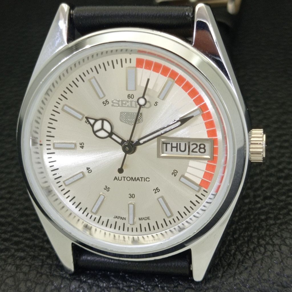 Seiko REFURBISHED VINTAGE SEIKO 5 AUTO JAPAN MENS WATCH a440826 Size 38 - 3 Thumbnail