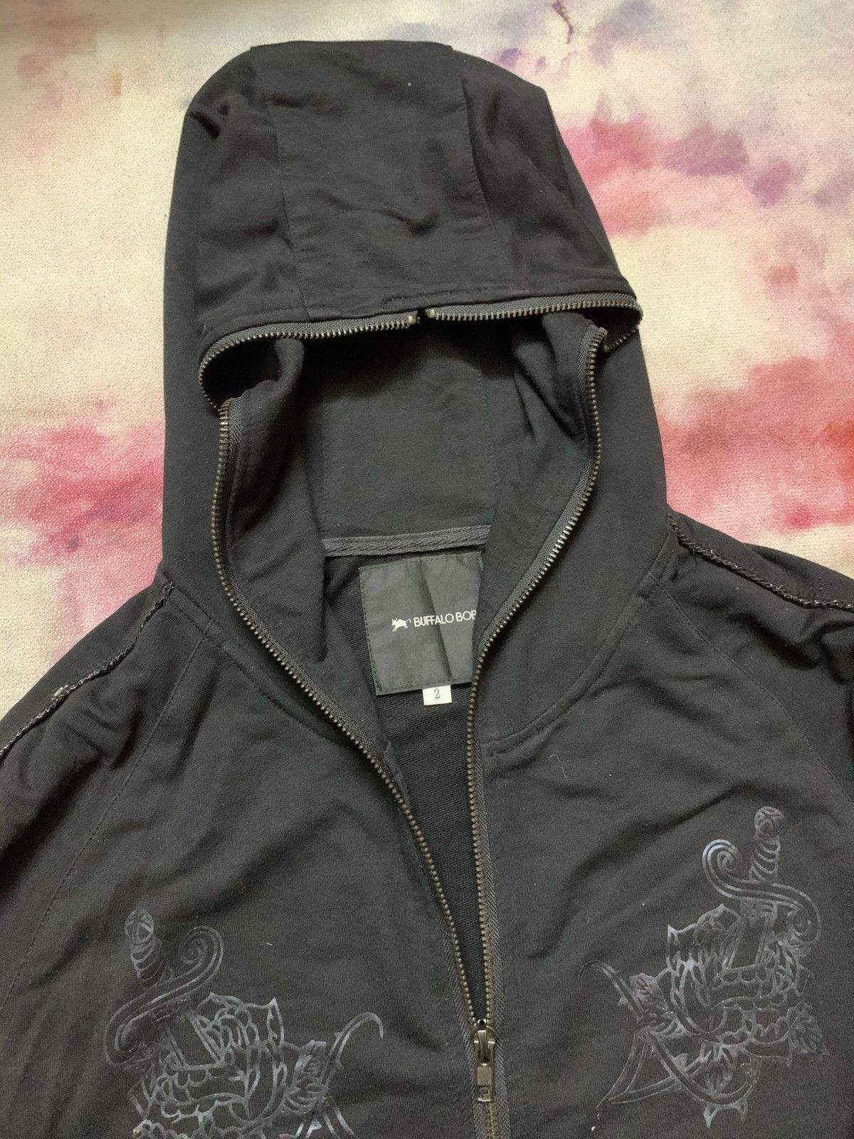 BUFFALO BOBS Buffalo Bobs Tribal Black Apocalypse Sweater Full Zip Hoodie Size US M / EU 48-50 / 2 - 7 Thumbnail