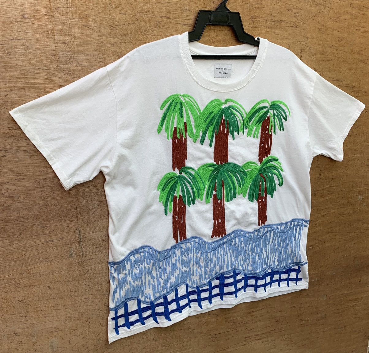 Issey Miyake Tsumori Chisato x Niko and… Embroidered View Print T Shirt Size XL / US 12-14 / IT 48-50 - 2 Thumbnail