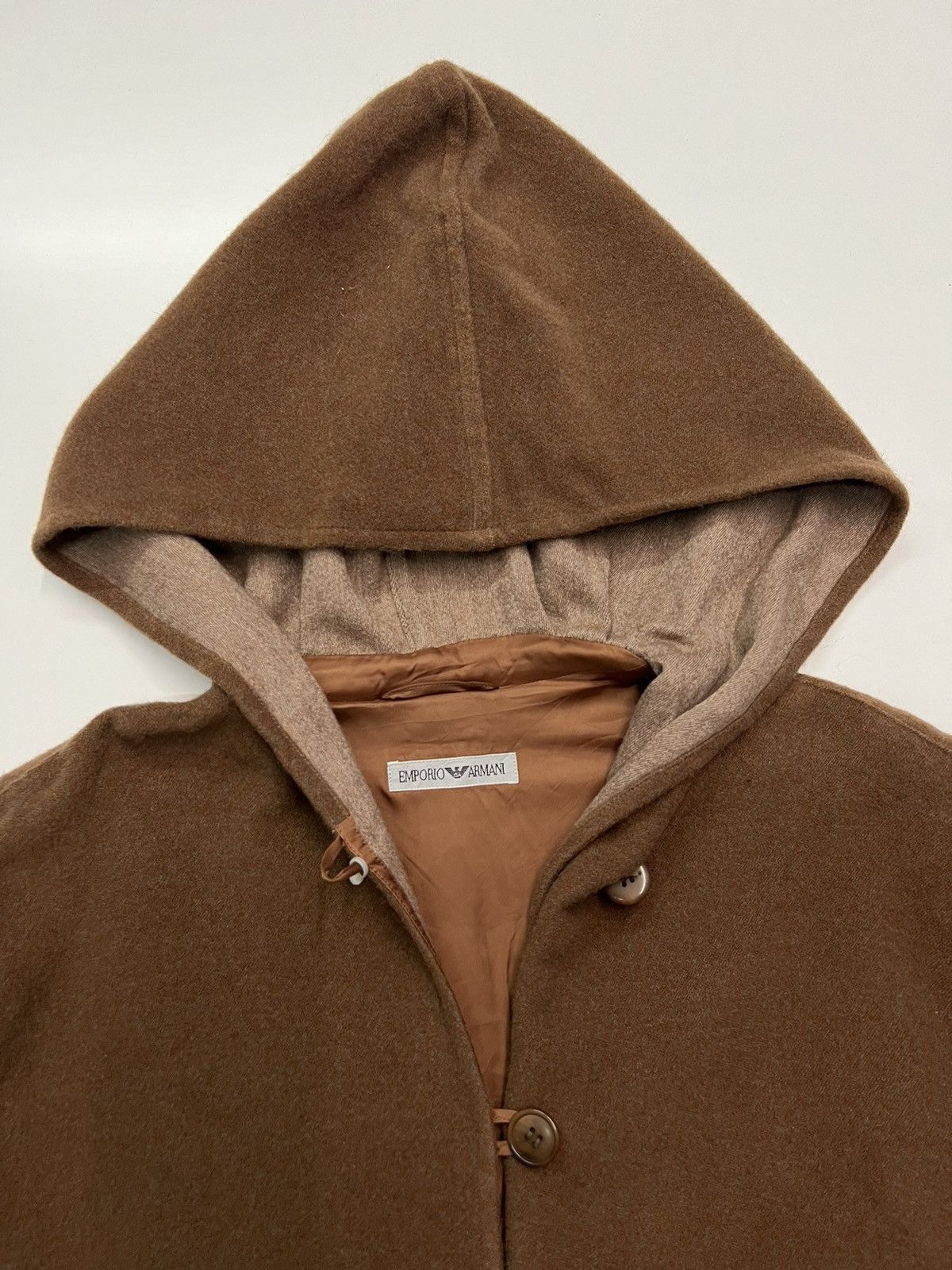 Emporio Armani 🔥EMPORIO ARMANI HOODIE IN WOOL Size US XL / EU 56 / 4 - 5 Thumbnail