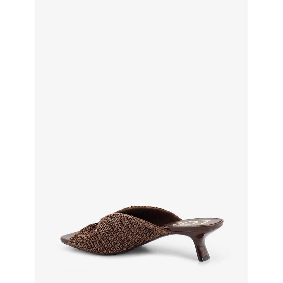Loewe LOEWE Pebble Raffia Mules New & Authentic (Women's size:7;) Size US 7 / IT 37 - 3 Thumbnail