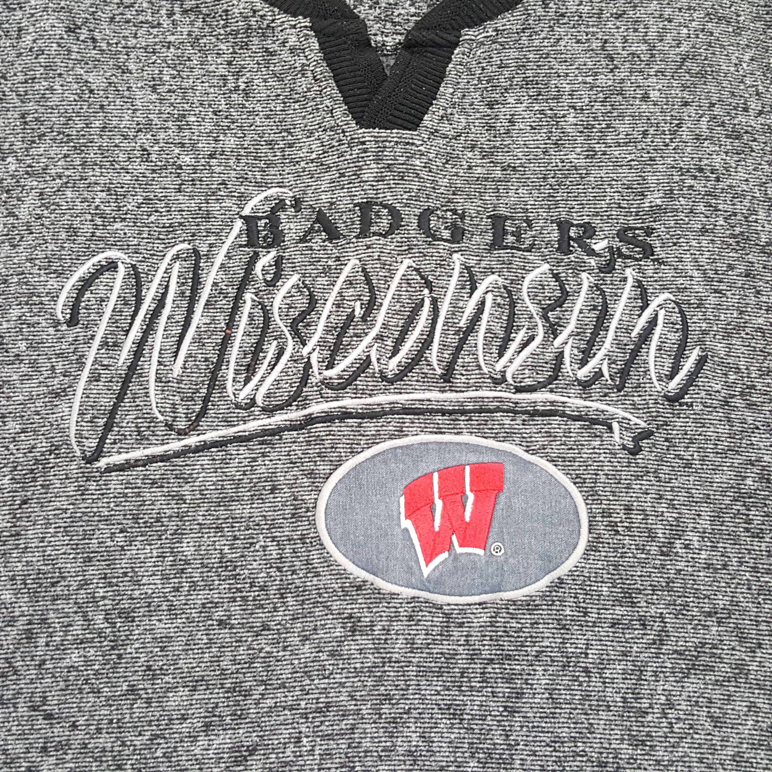 Lee × Vintage Vintage Wisconsin Badgers American Football Team Sweatshirt Size US XXL / EU 58 / 5 - 2 Thumbnail
