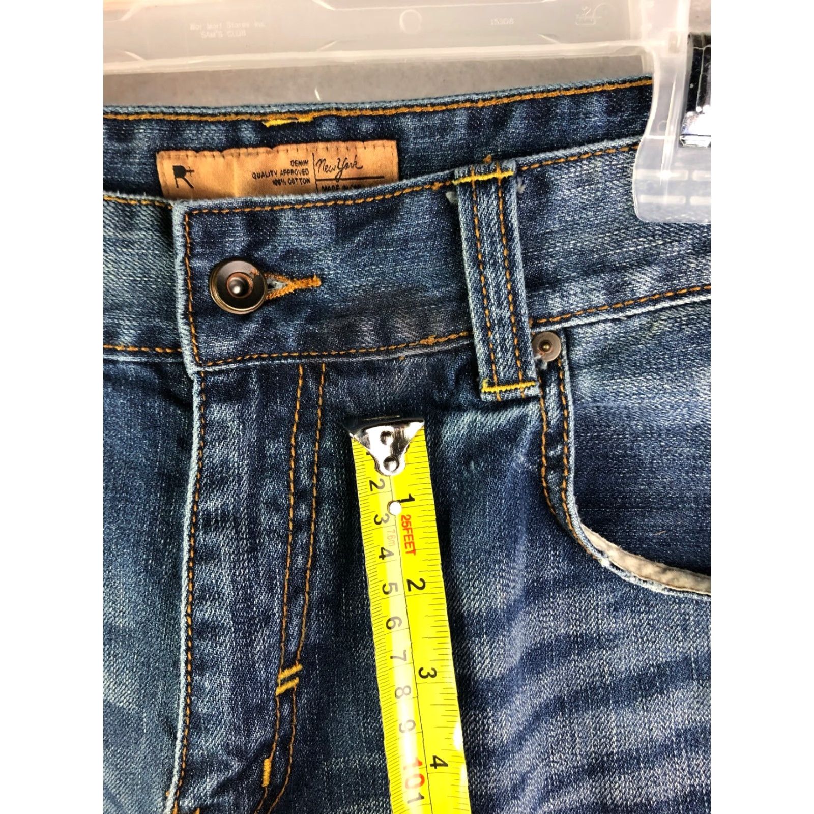 Rocawear Rocawear Mens Size 38 Classic Fit Mid Rise Straight Leg Blue Denim Jeans Size US 38 / EU 54 - 2 Thumbnail