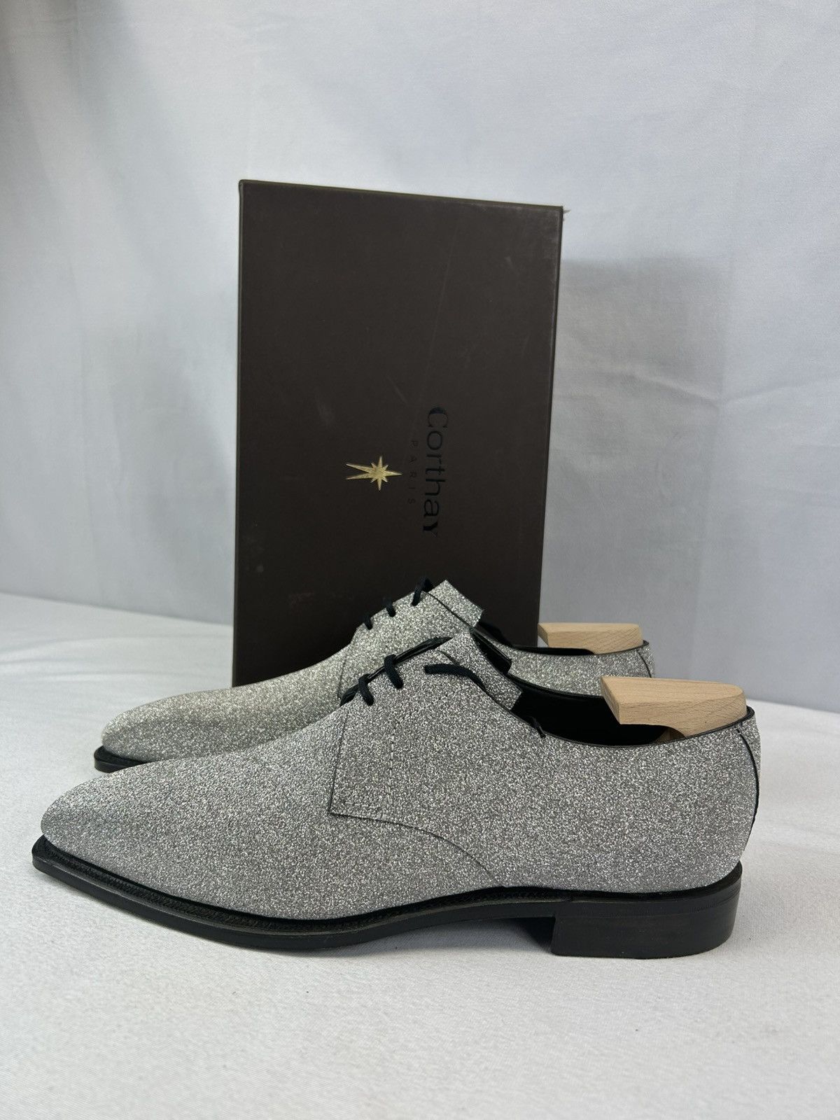 Corthay CORTHAY Sergio Glitter Derby Shoes Size US 8.5 / EU 41-42 - 1 Thumbnail