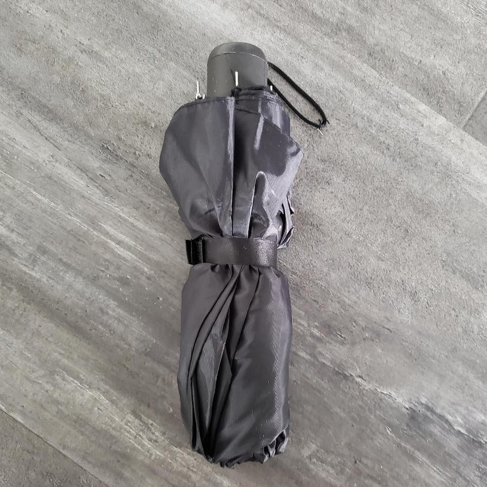 Designer Black Basic Expandable Umbrella Size ONE SIZE - 2 Thumbnail