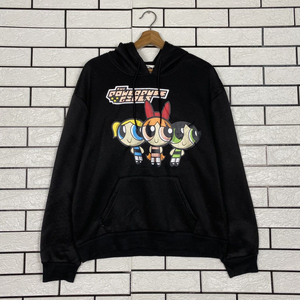 Japanese Brand 📌Vintage Hoodie The Powerpuff Girls Big Logo Size US L / EU 52-54 / 3 - 13 Thumbnail