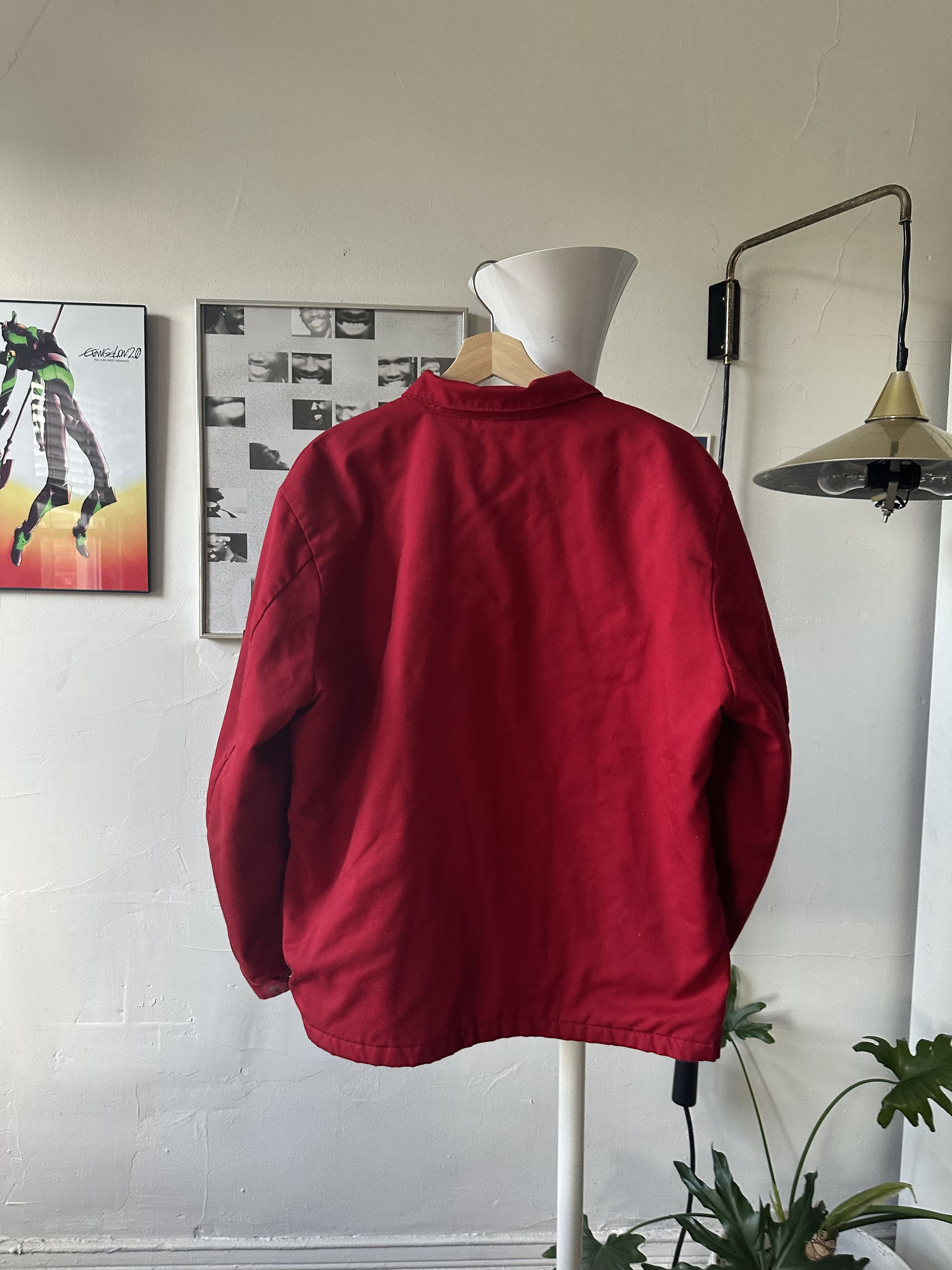 Vintage Vintage Red Mechanics Jacket Size US L / EU 52-54 / 3 - 3 Thumbnail