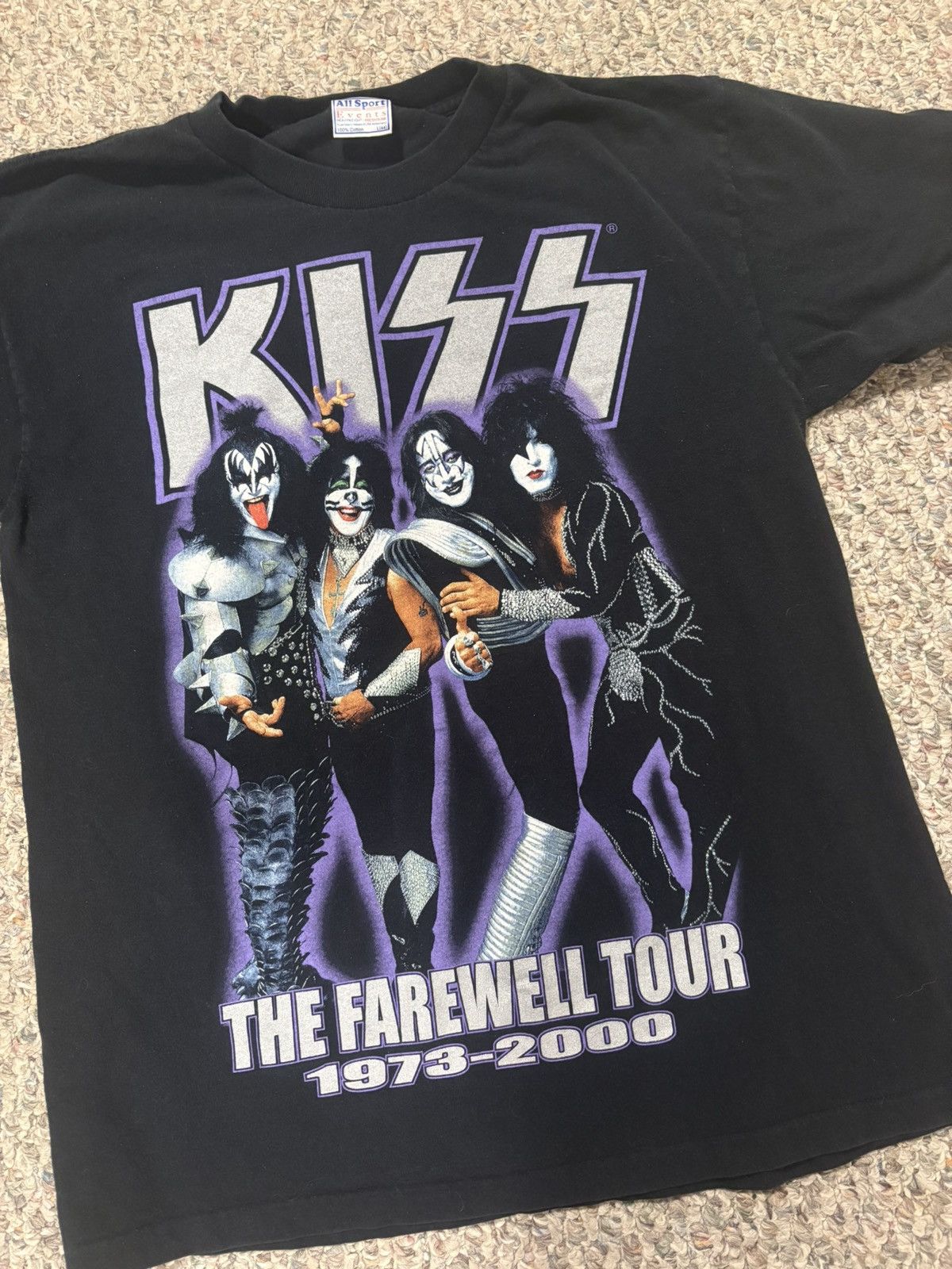 Other Kiss The Farewell Tour Vintage Band Tee Size US L / EU 52-54 / 3 - 2 Thumbnail
