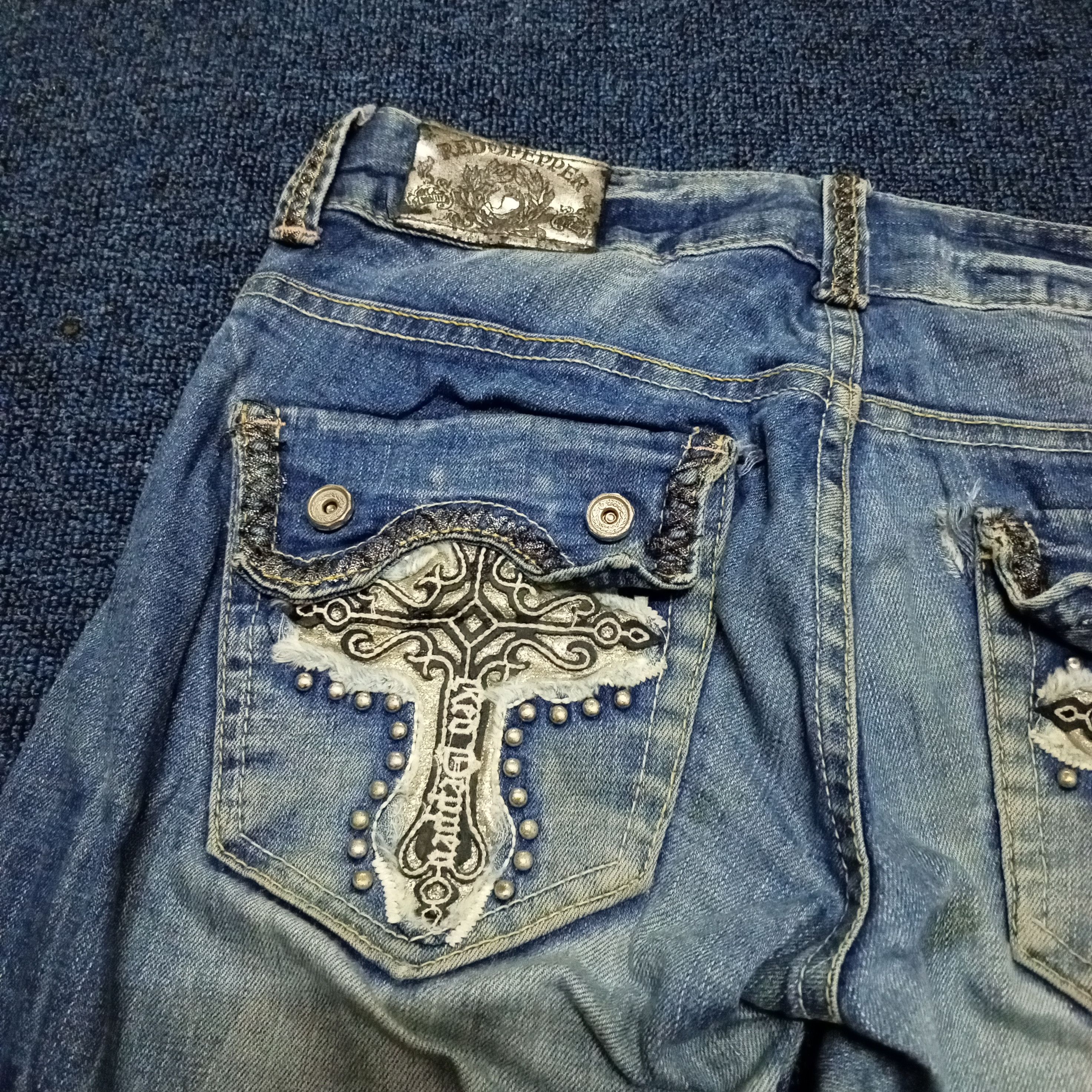 Japanese Brand × Vintage SHORTS PANTS JEANS RED PEPPER Size 30" / US 8 / IT 44 - 6 Thumbnail