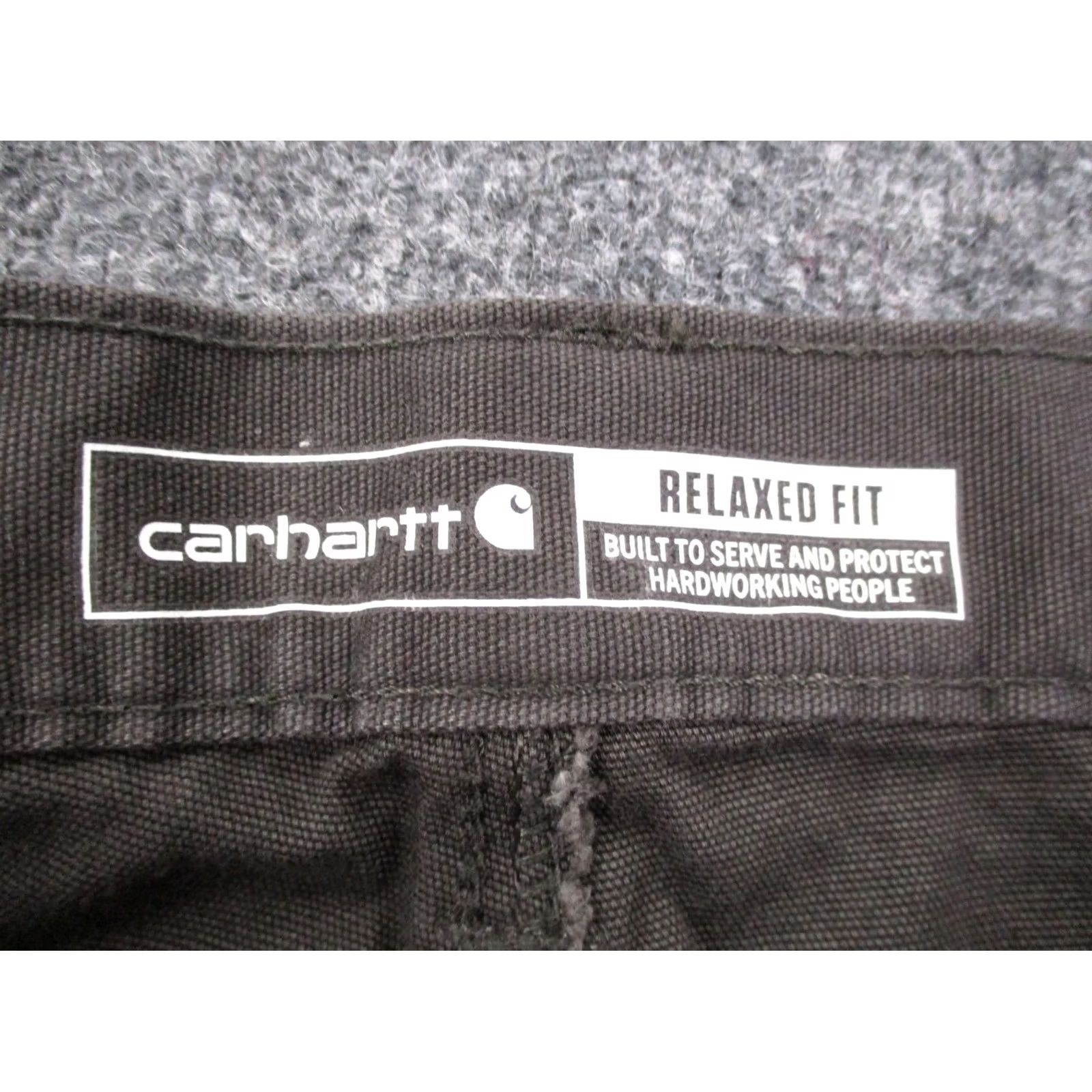 Carhartt Carhartt Jeans Men 38 X 34 Gray Canvas Relaxed Fit Workwear NEW Size US 37 - 7 Thumbnail