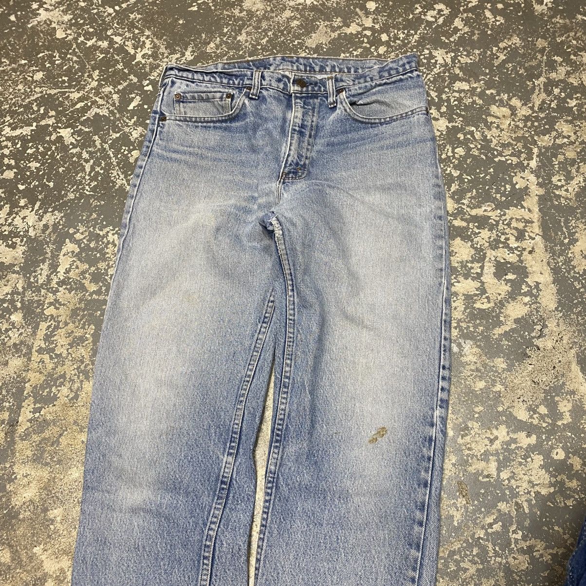 Levi's × Vintage Vintage Levi’s 505 Straight Fit Blue Denim Jeans USA 80s Size US 32 / EU 48 - 10 Thumbnail