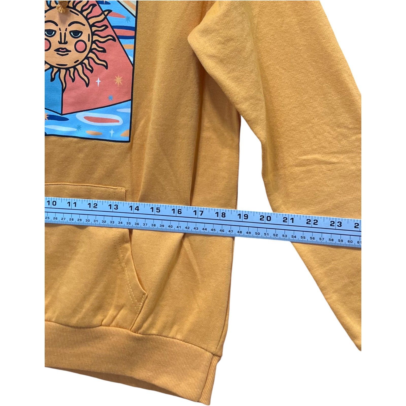 Pink Floyd Pink Floyd - Men's Long Sleeve Hooded Sweatshirt - Yellow - Size US L / EU 52-54 / 3 - 4 Thumbnail