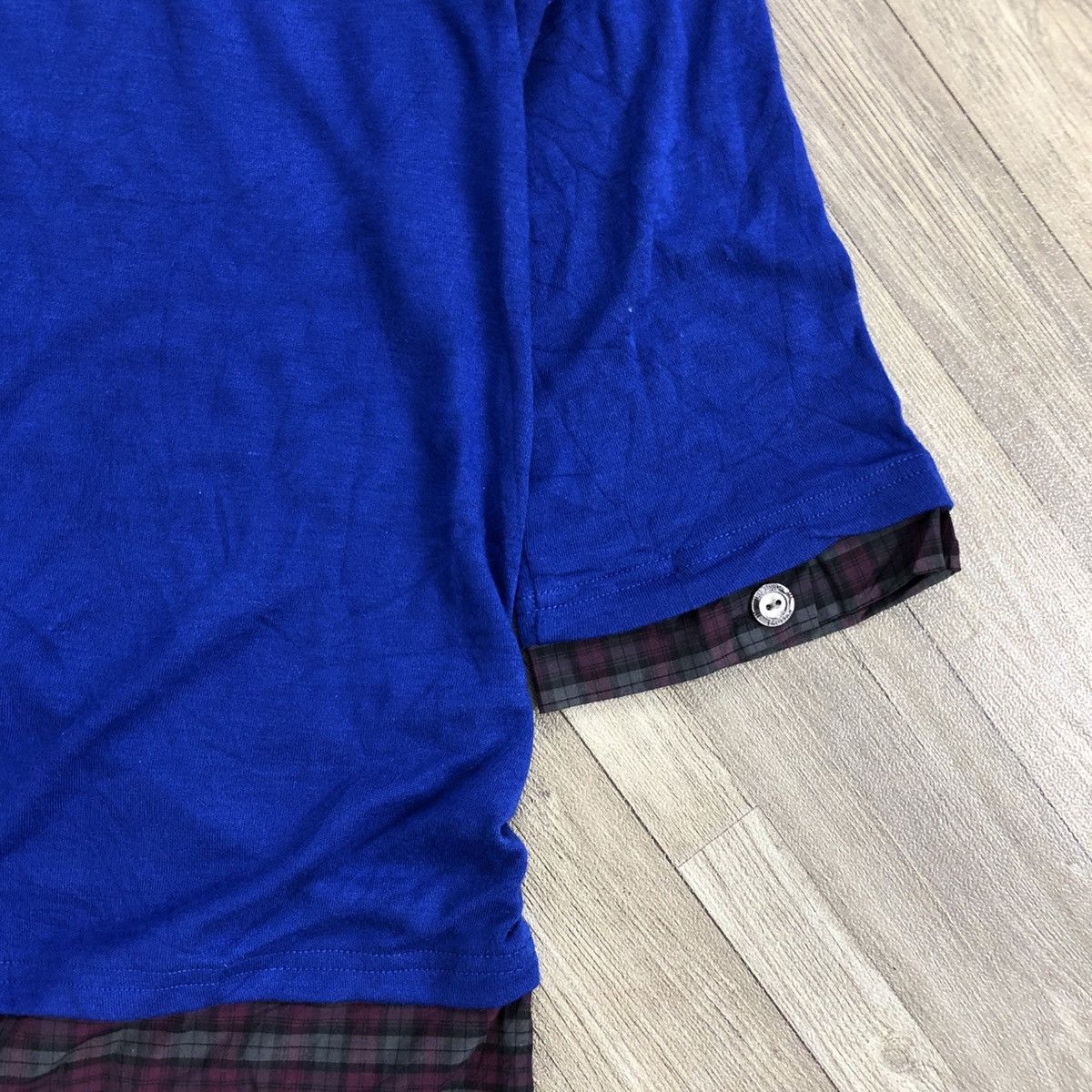 Japanese Brand × Le Grande Bleu (L.G.B.) × Seditionaries 2000s PLG Poem Double Layers Goa Lgb Ifsixwasnine 3/4 Hoodie Size US XXL / EU 58 / 5 - 13 Thumbnail