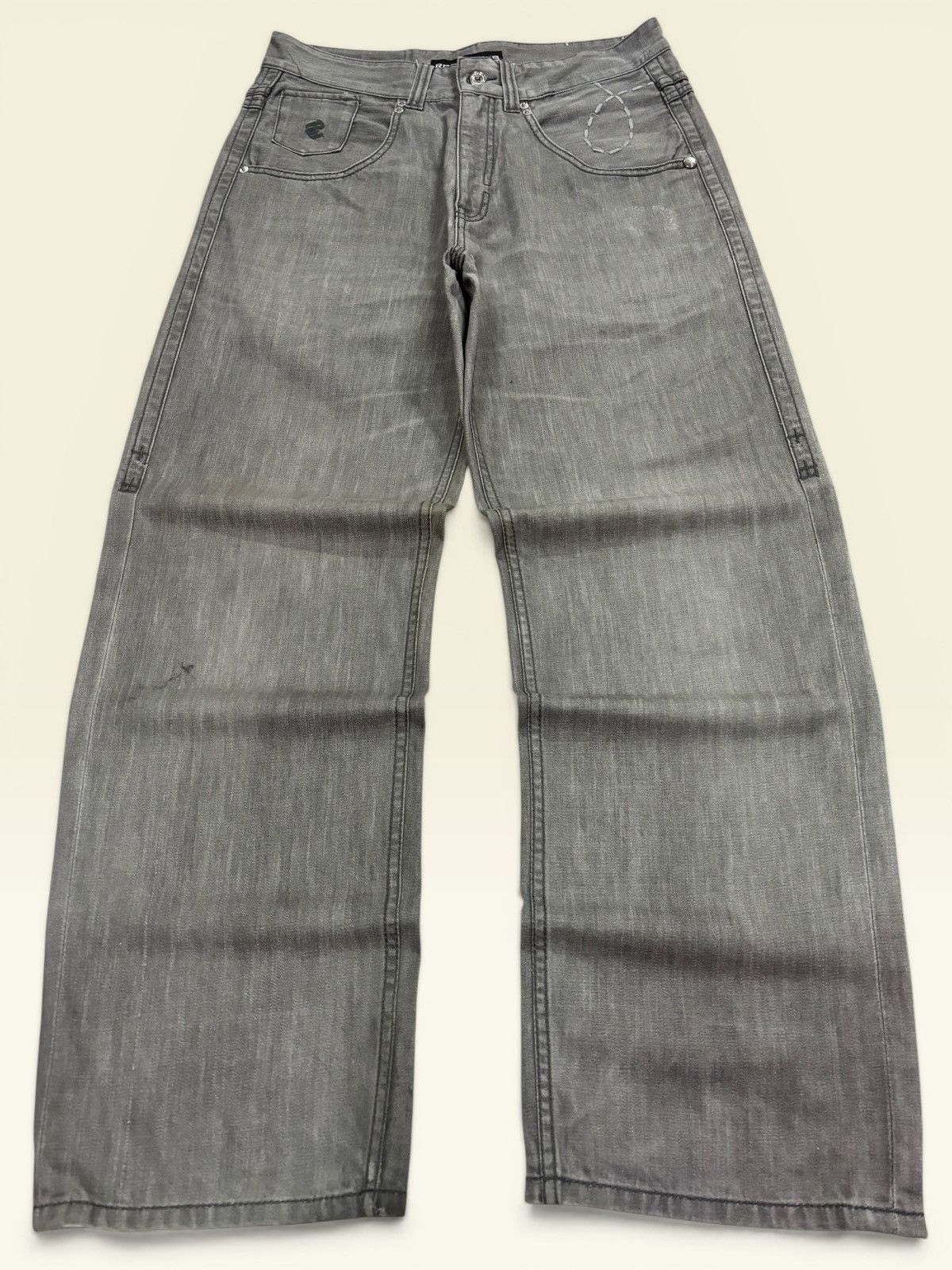 Rocawear Grunge Rocawear Baggy Ultility Dirty Washed Jeans Size US 34 / EU 50 - 1 Thumbnail