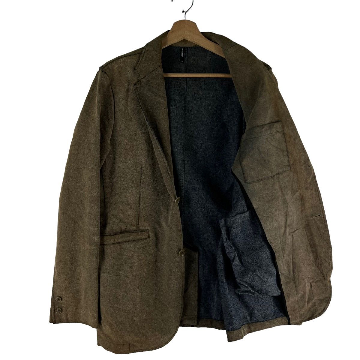 Japanese Brand 🔥90’s VTG CHORE WORK JACKET DOUBLE BREAST TRILBY ISSEYMIYAKE Size US M / EU 48-50 / 2 - 9 Thumbnail