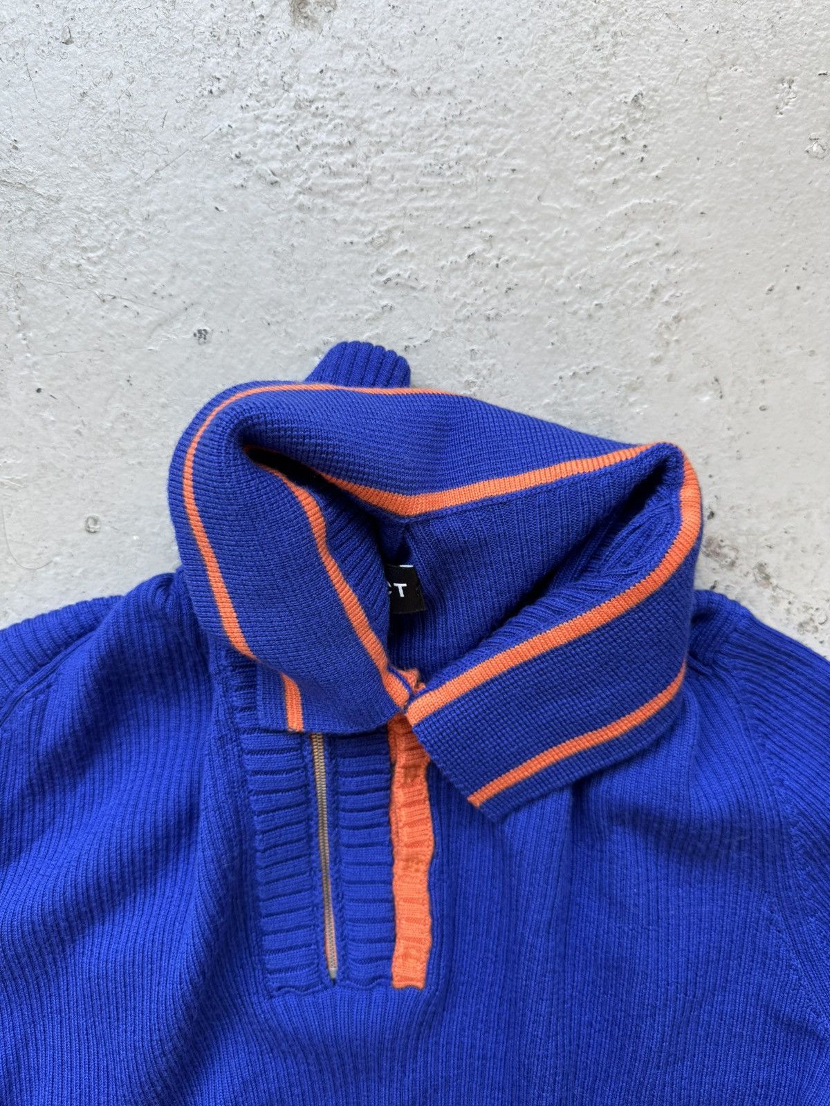 Y/Project Y/Project Blue Long Sleeve Polo Size US L / EU 52-54 / 3 - 3 Thumbnail
