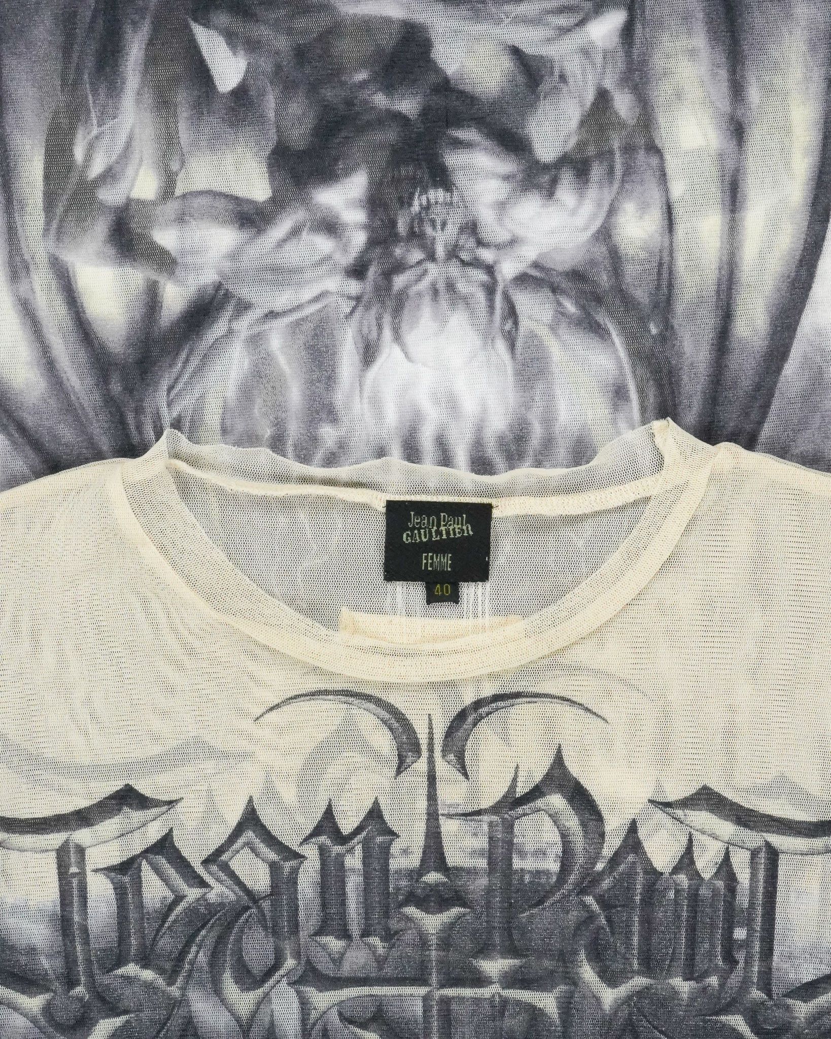 Jean Paul Gaultier Jean Paul Gaultier "Satan" Tattoo Mesh - SS01 Size US S / EU 44-46 / 1 - 5 Thumbnail