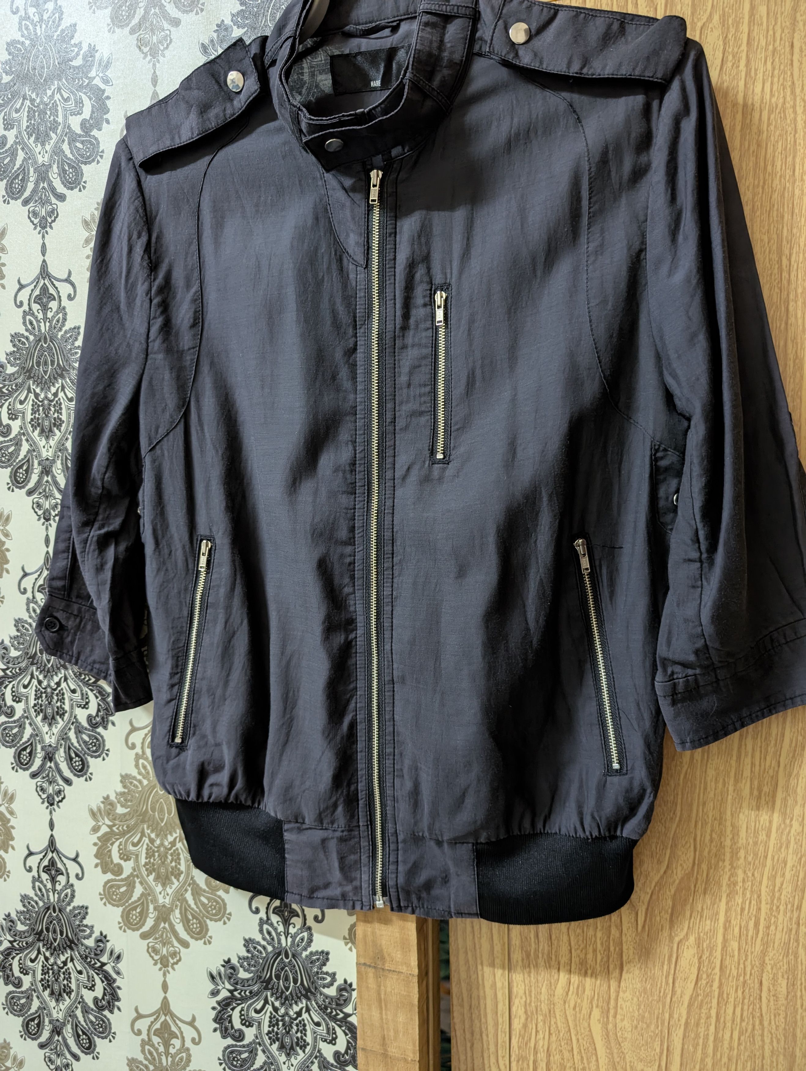 HARE Hare Japan Tecnical Bomber Jacket Cropped Lightweight Size US S / EU 44-46 / 1 - 5 Thumbnail