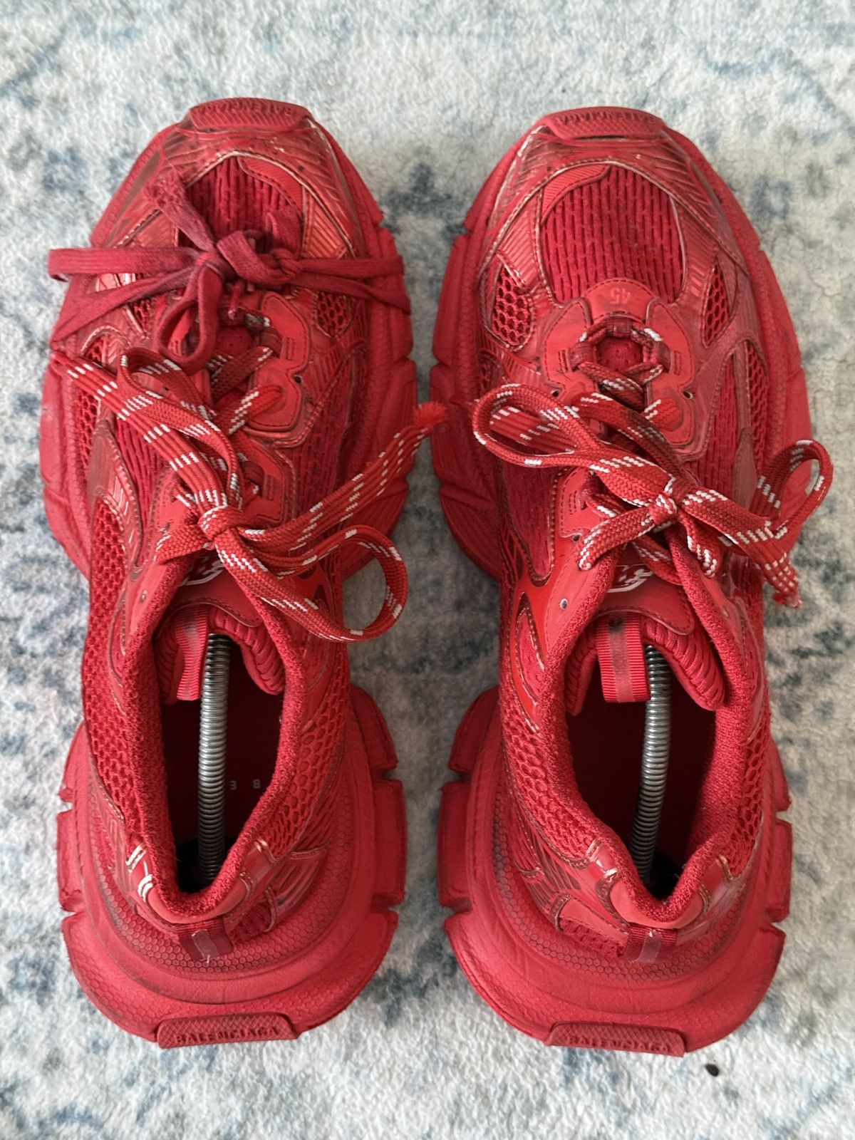 Balenciaga Balenciaga 3XL Red Size US 12 / EU 45 - 4 Thumbnail