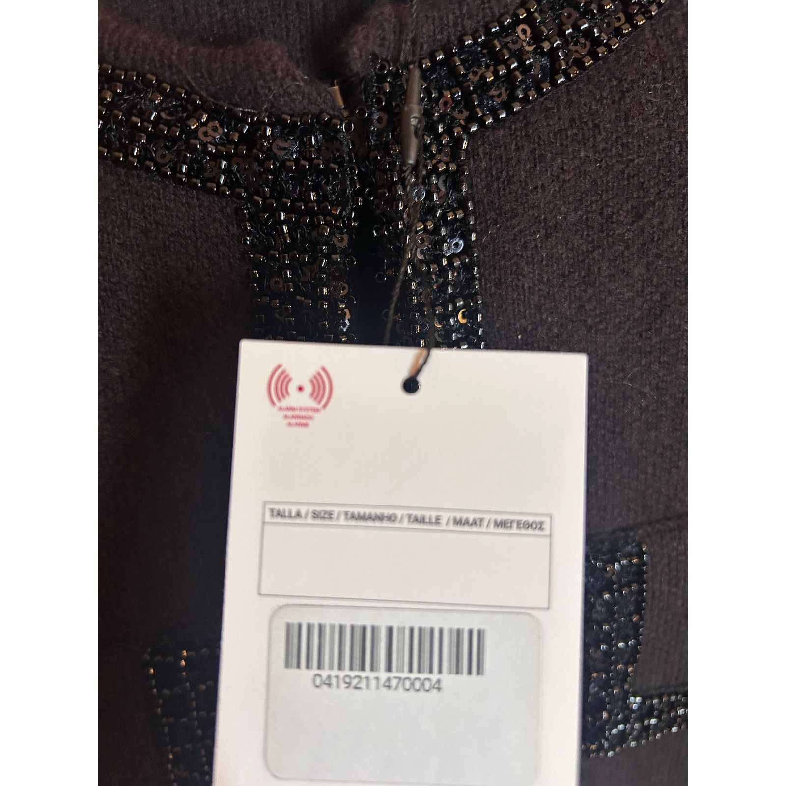 Zara Nwt- Zara 100% WOOL BEADED KNIT CARDIGAN-Large Size L / US 10 / IT 46 - 8 Thumbnail