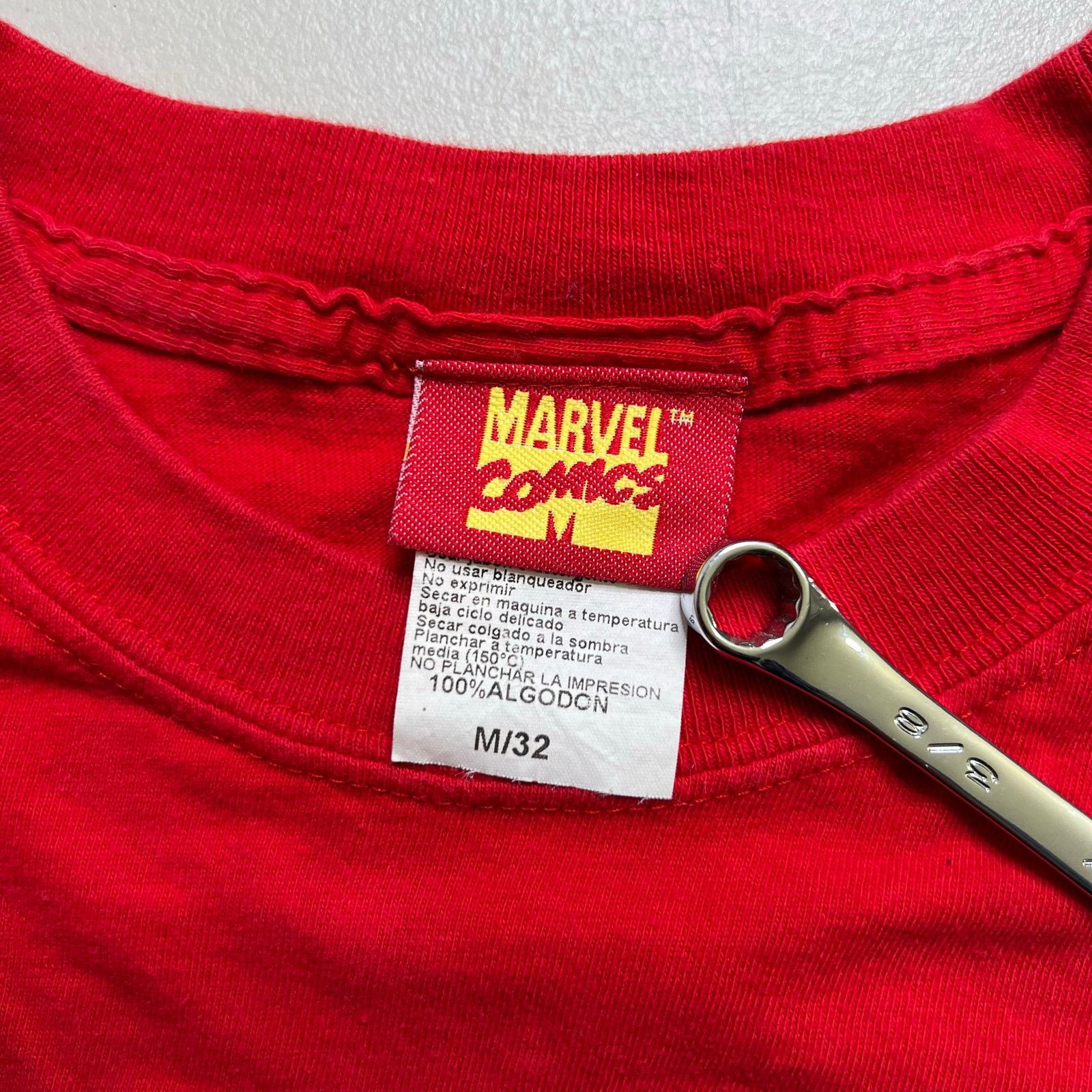 Marvel Comics Vintage Marvel Spider-Man The Amazing Graphic T-Shirt Red M Size US M / EU 48-50 / 2 - 3 Thumbnail