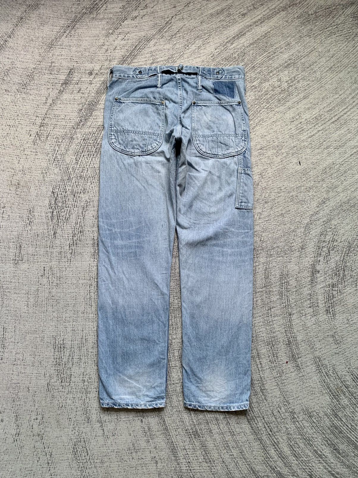 Japanese Brand × Johnbull × Vintage Vintage Selvegde Johnbull Carpenter Jeans Size US 31 - 3 Thumbnail