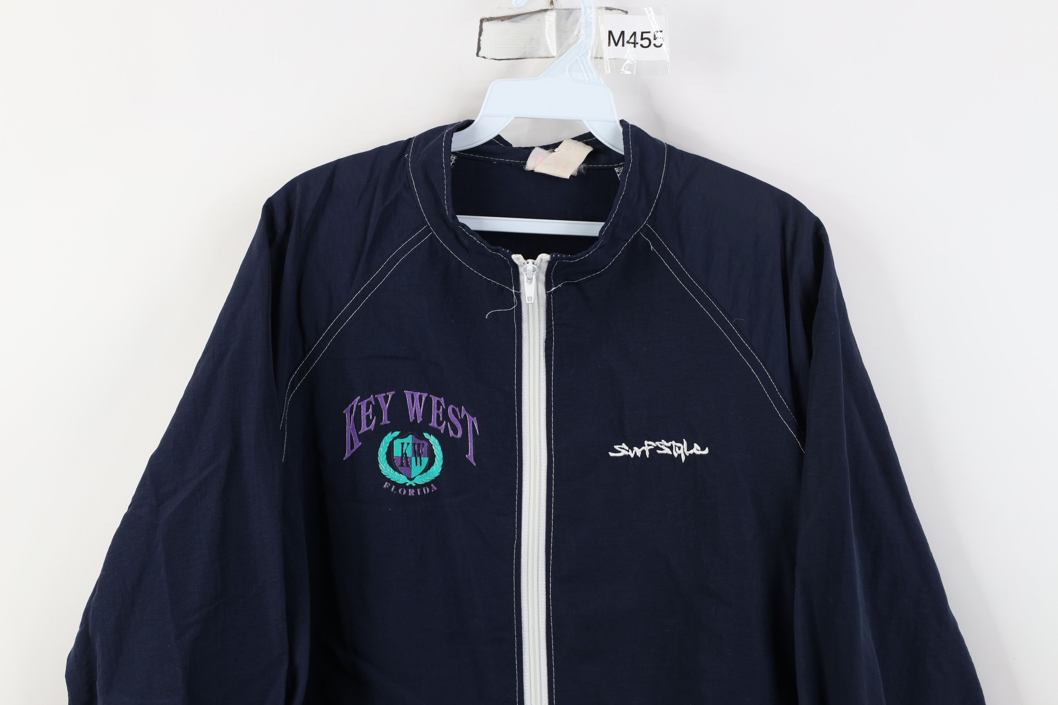 Vintage Vintage 90s Surf Style Cropped Florida Windbreaker Jacket Size M / US 6-8 / IT 42-44 - 2 Thumbnail
