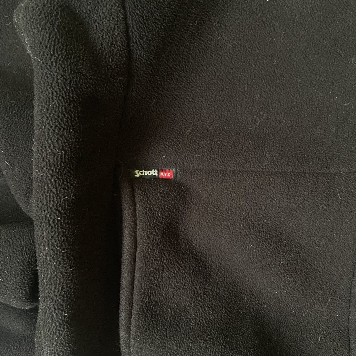 Schott × Vintage Flecce Bomber Schott Big Back Logo Size US L / EU 52-54 / 3 - 2 Thumbnail