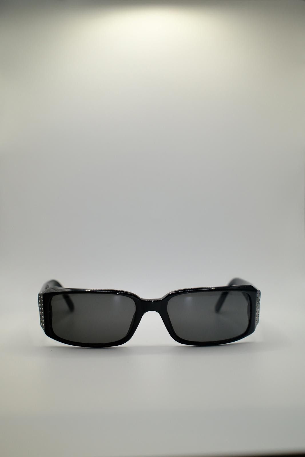 Versace 90s Versace Rectangular Frame Jewel Side Medusa Sunglass Size ONE SIZE - 1 Thumbnail